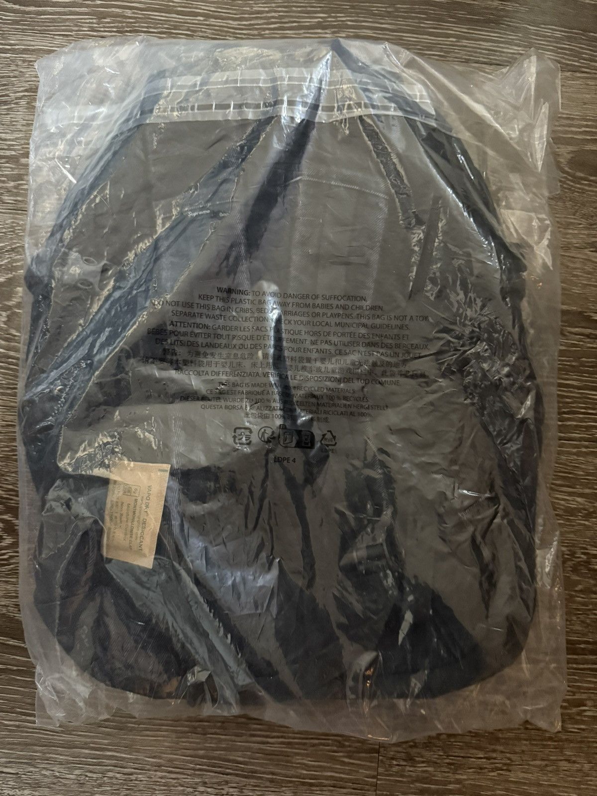 Supreme Supreme Backpack Black FW25 Size ONE SIZE - 2 Thumbnail