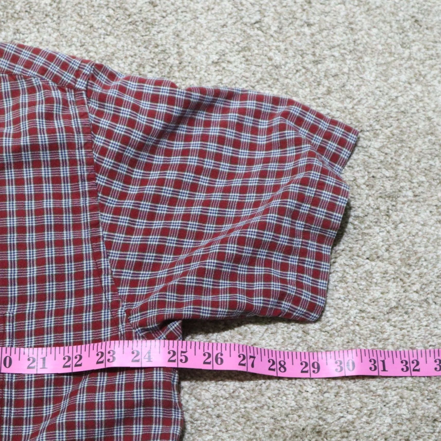 Mountain Khakis Khakis Mountain Mens Button-Up Shirt Plaid Red Outdoors Lightweight Medium Size M Regular Color Size US M / EU 48-50 / 2 - 4 Thumbnail