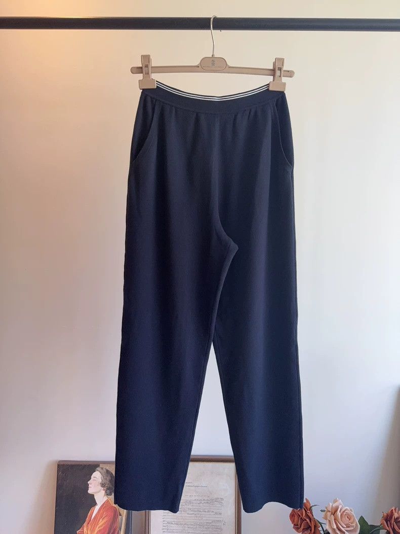 Loro Piana LORO PIANA Knitted trousers Size 27" / US 4 / IT 40 - 1 Thumbnail