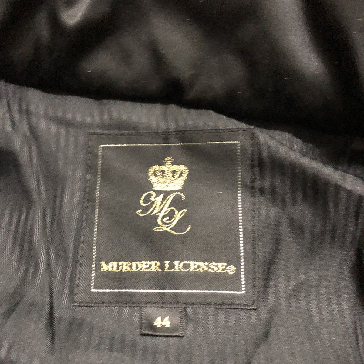 If Six Was Nine × Japanese Brand × Murder License Rare Murder License Designer Black Puffer Jacket Size US XXS / EU 40 - 9 Thumbnail