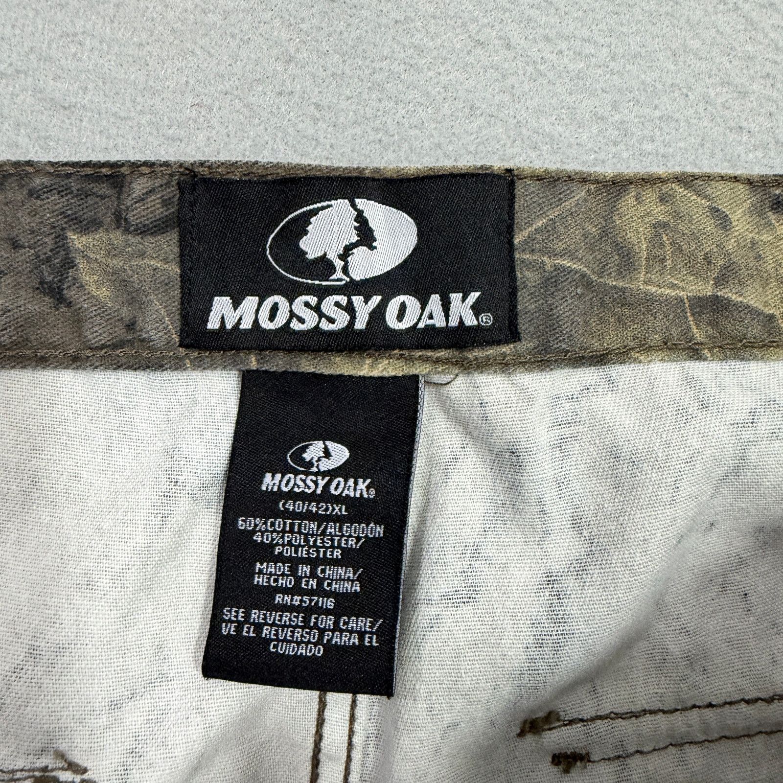 Mossy Oaks Vintage Mossy Oak Camo Cargo Pants Men's XL (Fits 42x32) Size US 42 / EU 58 - 4 Thumbnail