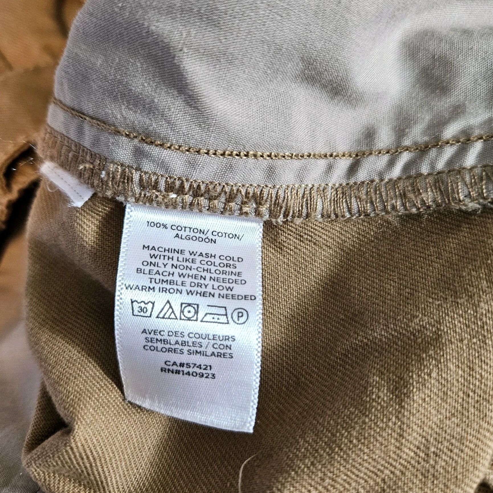 Loft Ann Taylor LOFT Womens Shorts Sz 6 Brown High Rise Cotton Cuffed Size 28" / US 6 / IT 42 - 3 Thumbnail