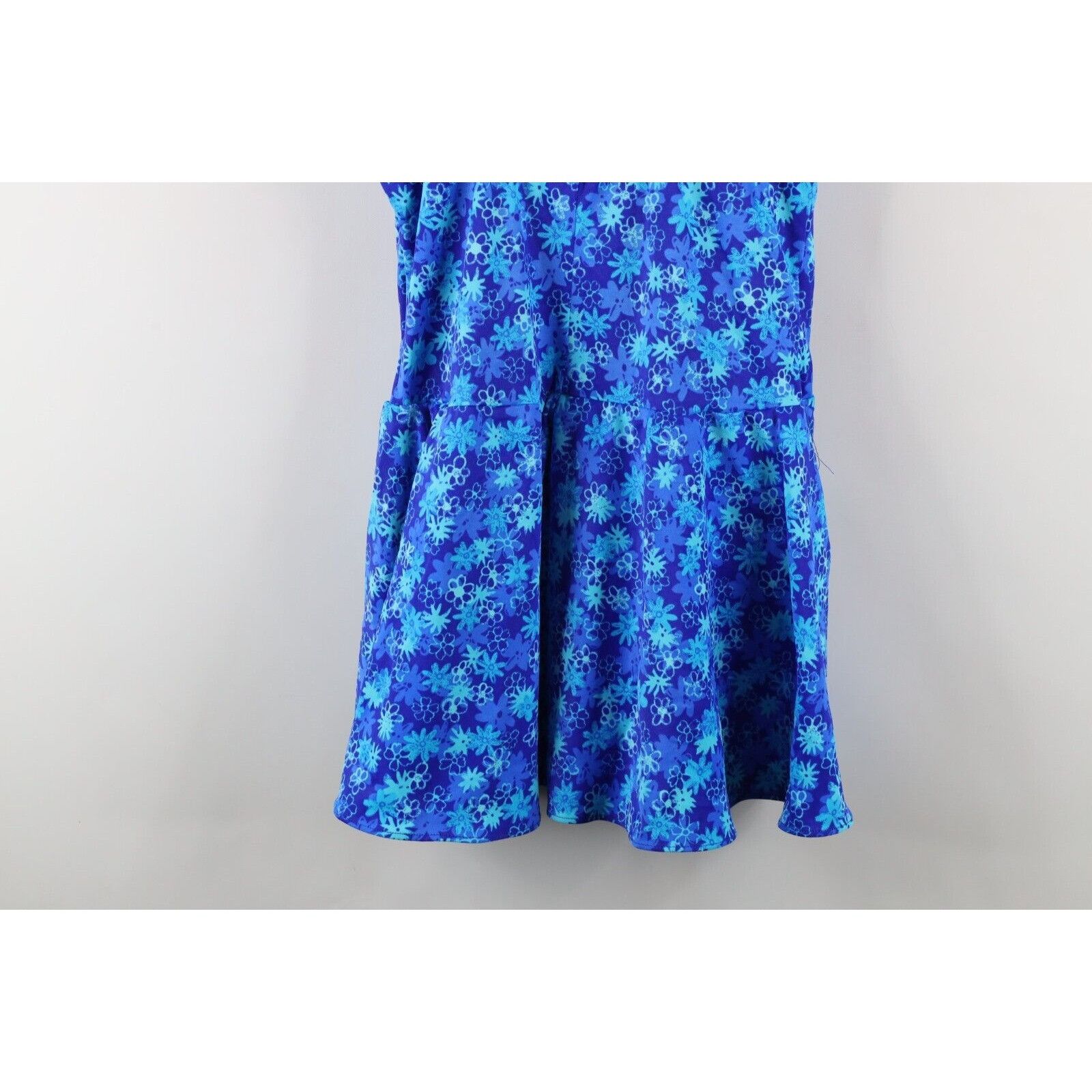 Vintage Vintage 90s Streetwear Flower Floral One Piece Swim Suit Size XXL / US 16-18 / IT 52-54 - 9 Thumbnail