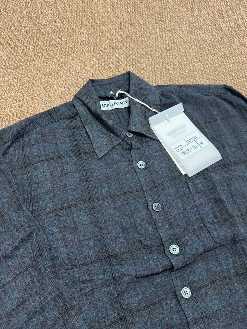 Our Legacy Our Legacy Grain clear wind woven shirt Size US S / EU 44-46 / 1 - 6 Thumbnail