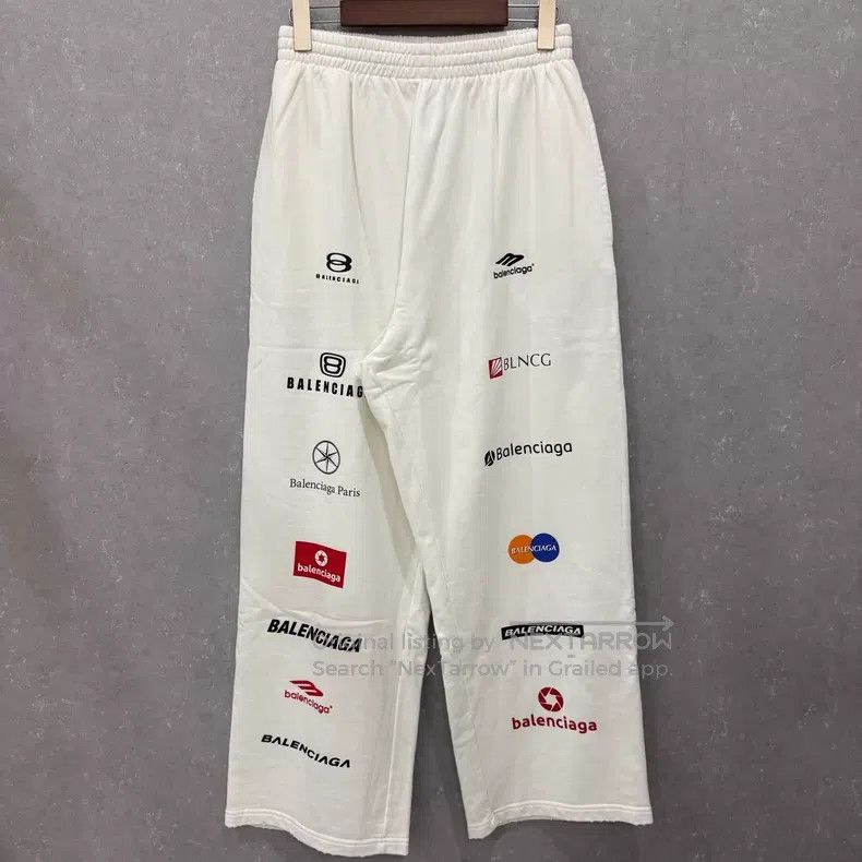 Balenciaga Balenciaga size XS Wide Leg Sweatpants Size US 27 - 5 Thumbnail