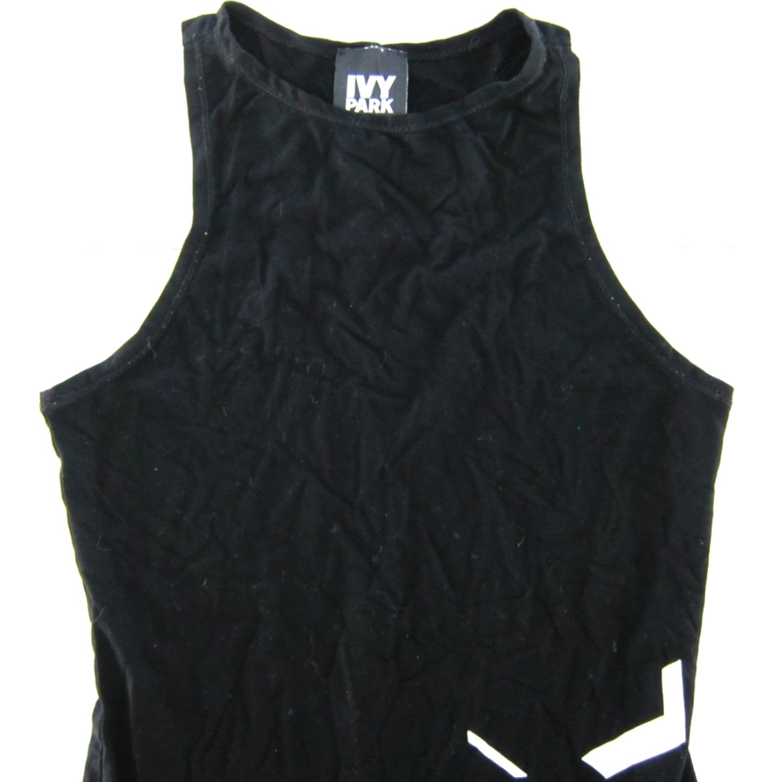 Ivy Park VINTAGE Adidas Ivy Park Black White Logo Stretch Sleeveless Long Maxi Tank Dress XS Size XS / US 0-2 / IT 36-38 - 6 Thumbnail