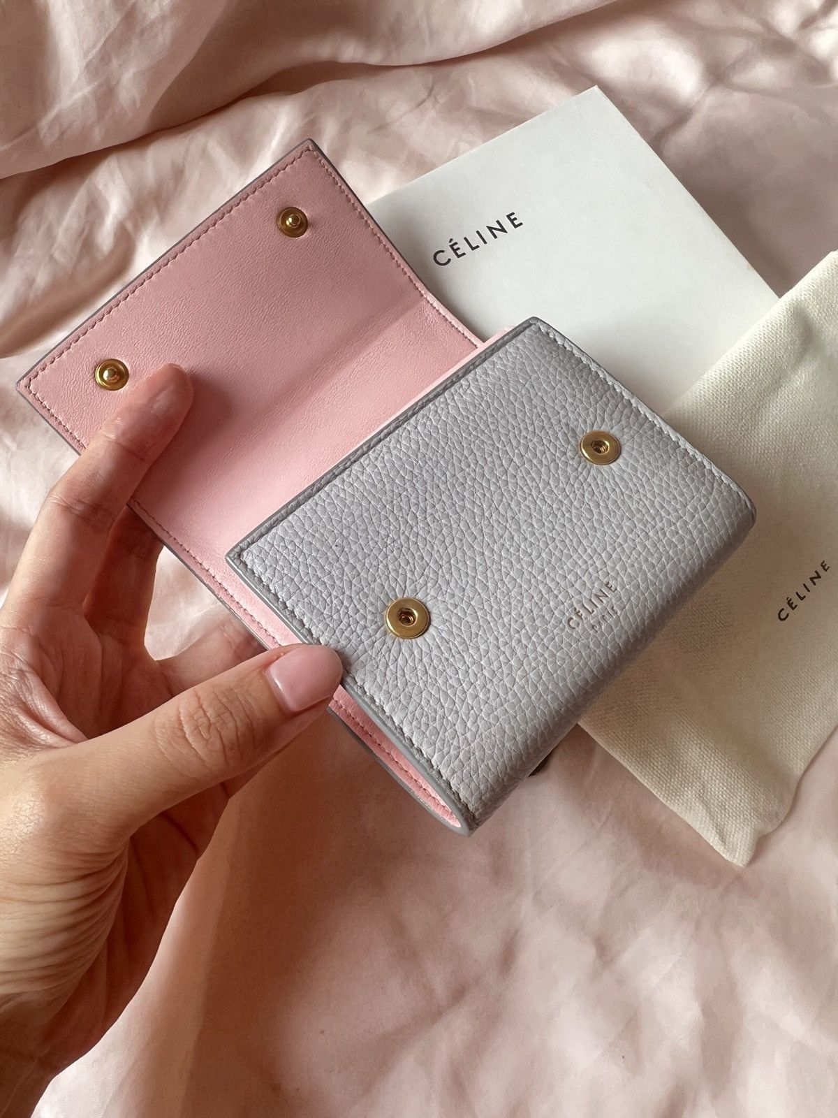 Celine Old Celine by Phoebe Philo bicolor bifold wallet Size ONE SIZE - 4 Thumbnail