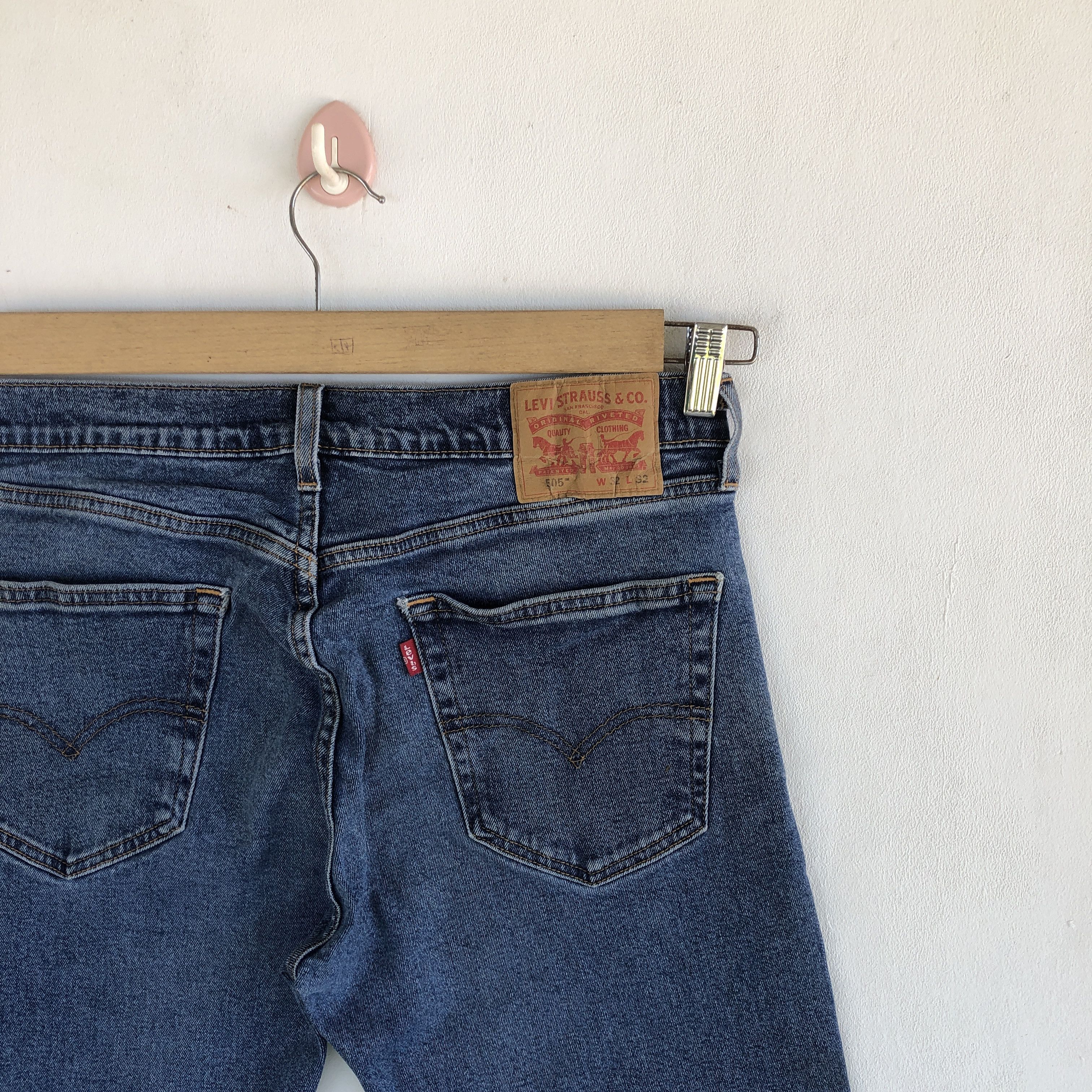 Levi's Vintage Levis 505 Jeans Levi's Denim Faded Light Wash Pants Size US 30 / EU 46 - 5 Thumbnail