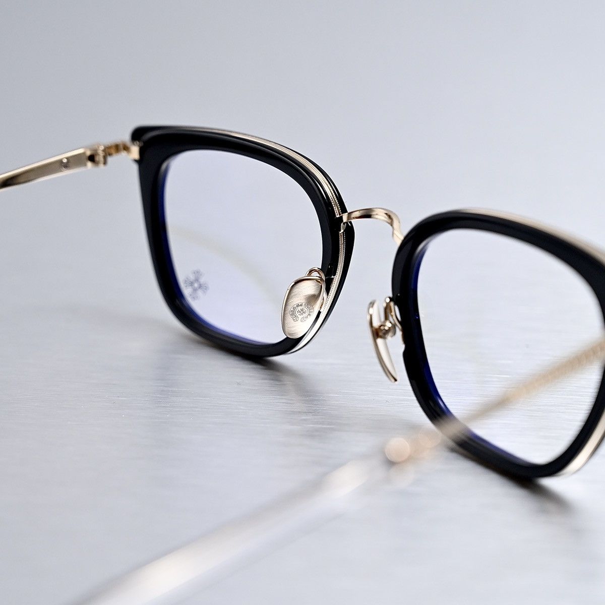Chrome Hearts CHROME HEARTS STRAPADICTOME GLASSES Size ONE SIZE - 7 Thumbnail
