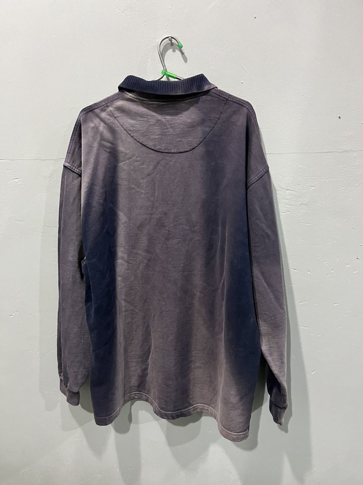 Hook-Ups Vintage Sunfaded Blue Black Large Sized Sweatshirts Size US L / EU 52-54 / 3 - 6 Thumbnail