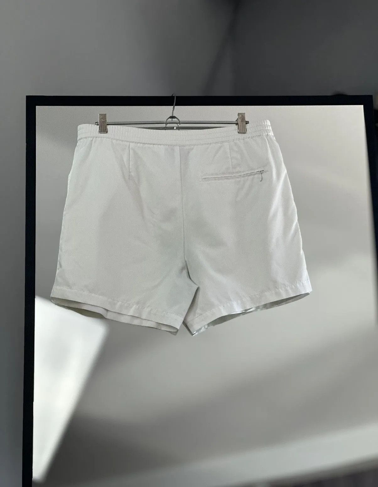 Nike Vintage Nike Shorts Court Swoosh Y2K white Federer Golf Size US 32 / EU 48 - 13 Thumbnail