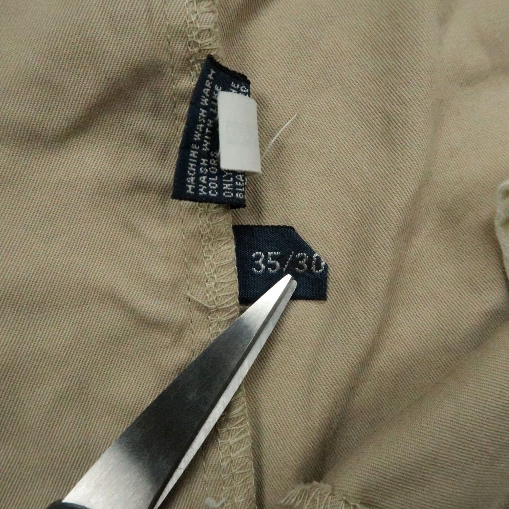 Polo Ralph Lauren Polo Ralph Lauren Pants Mens 35x30 Beige Hammond Double Pleat Chino Trouser Size US S / EU 44-46 / 1 - 5 Thumbnail