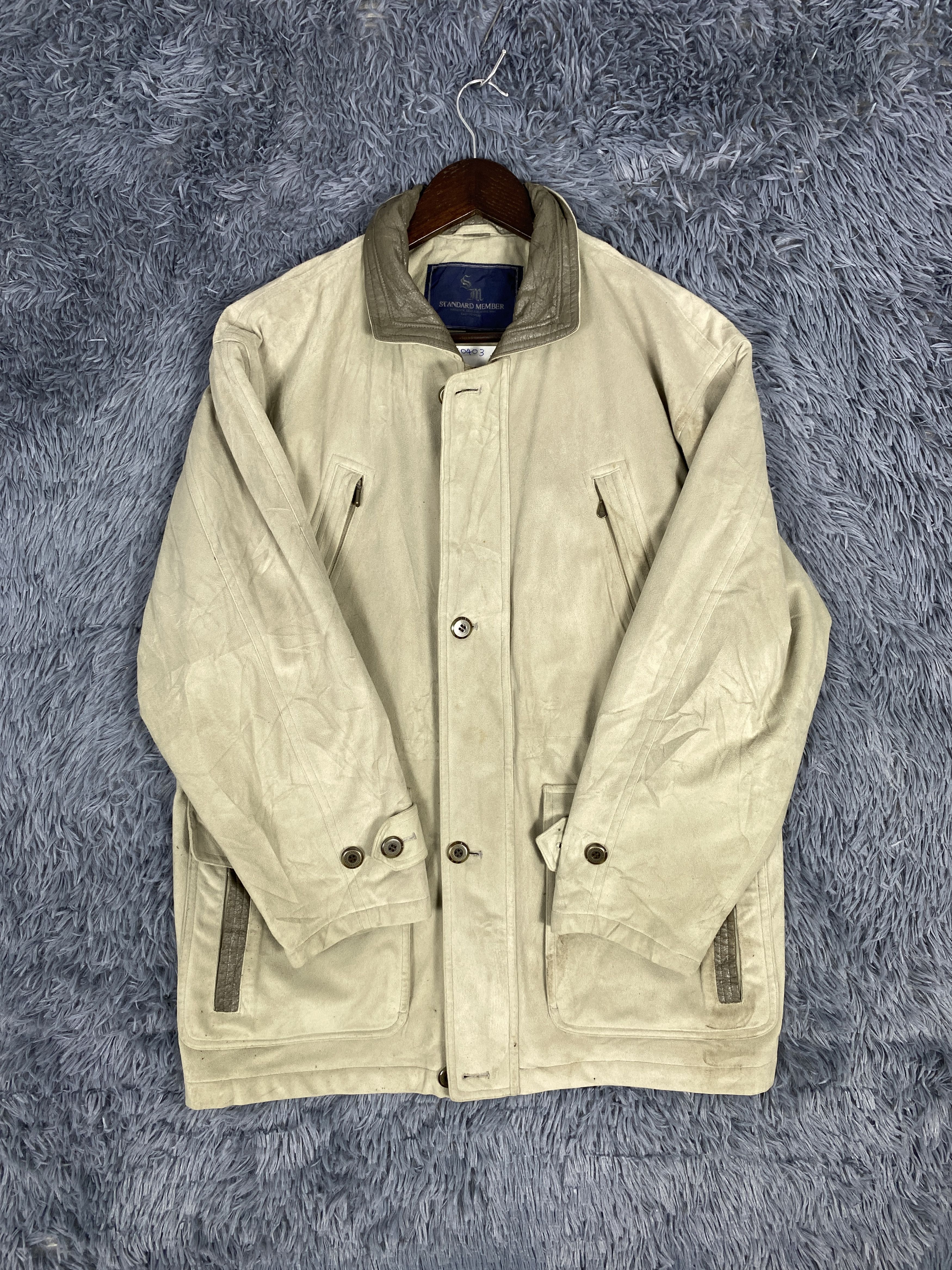 Japanese Brand Vintage Standard Member Multi Pocket Duck Canvas Jacket Size US S / EU 44-46 / 1 - 6 Thumbnail