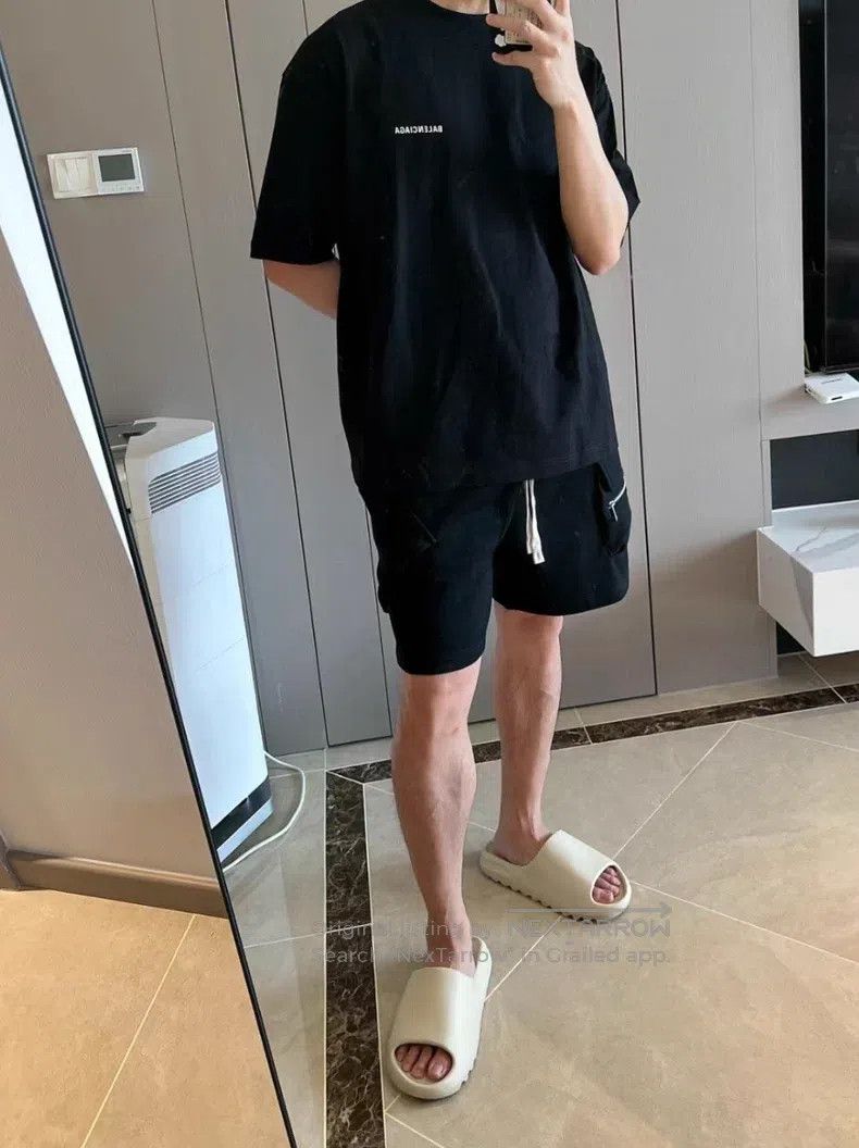Balenciaga Balenciaga Classic letter short sleeve Size US L / EU 52-54 / 3 - 2 Thumbnail