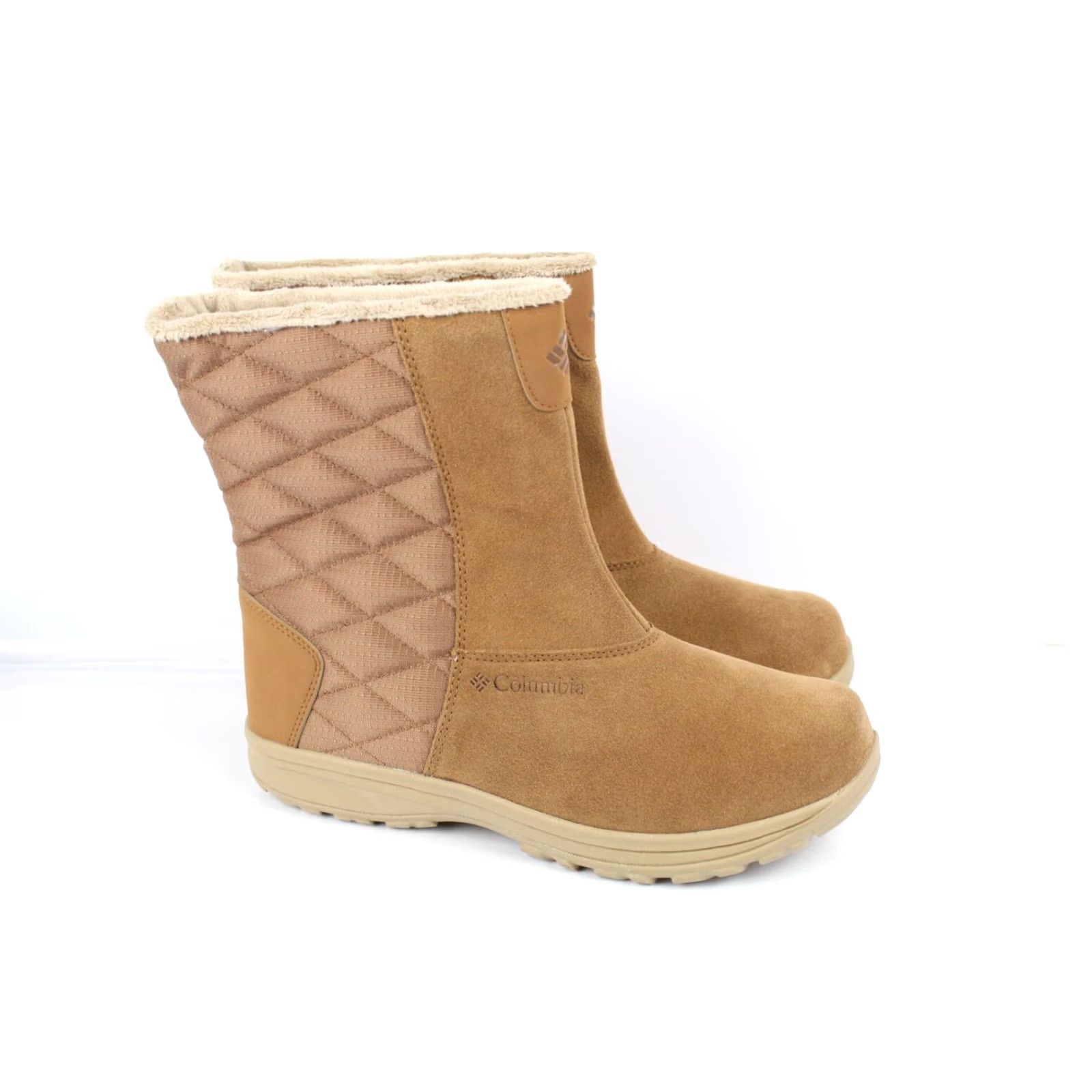 Vintage Columbia Women's Snow Boots Ice Maiden Slip III Waterproof Elk Brown 6.5 BL5217 Size US 7 / IT 37 - 2 Thumbnail