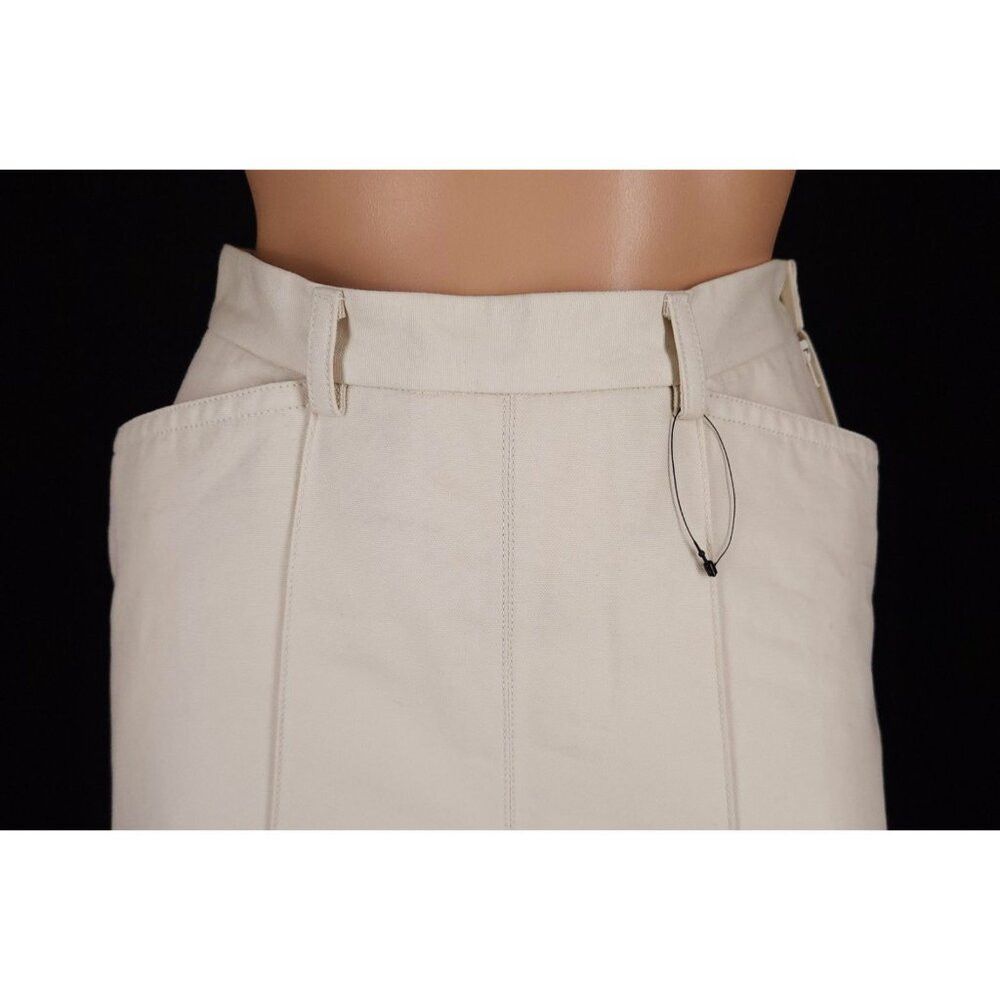 Lemaire Lemaire Linen Pleated Shorts Size 34 2 XS Womens Off-White Size 26" / US 2 / IT 38 - 3 Thumbnail