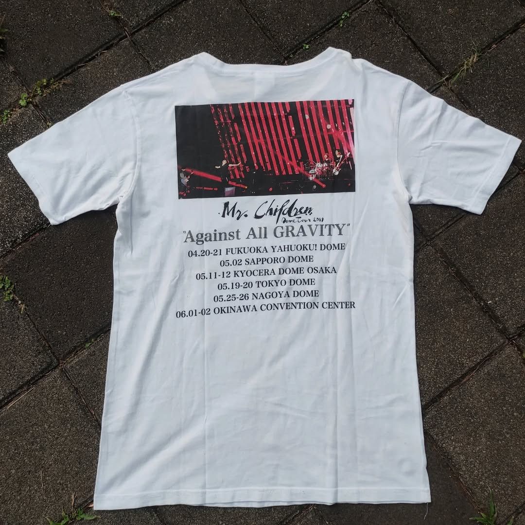 Band Tees Mr. Children Against All Gravity Tour 2019 Tee Size US L / EU 52-54 / 3 - 1 Thumbnail