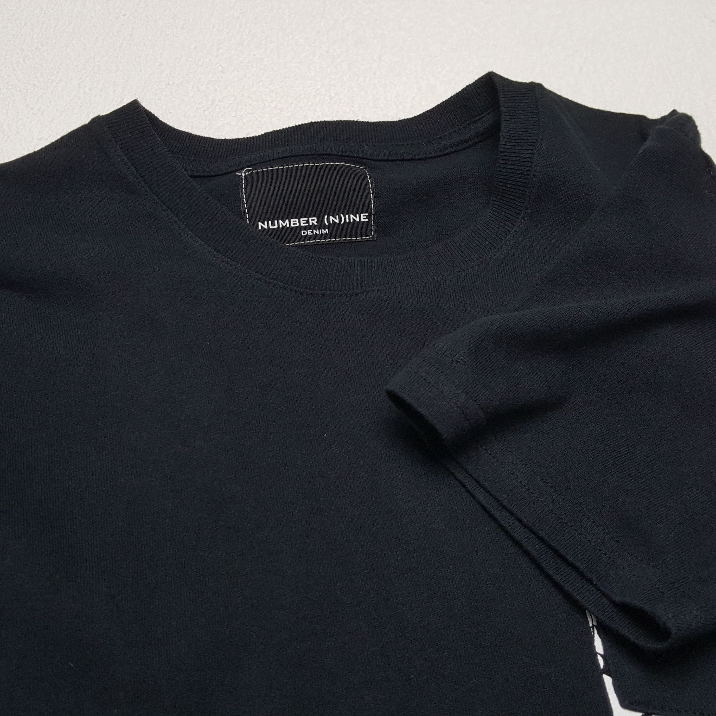 Japanese Brand × Number (N)ine × Vintage NUMBER NINE Japanese Brand Streetwear Custom Art Tshirt Size US S / EU 44-46 / 1 - 7 Thumbnail