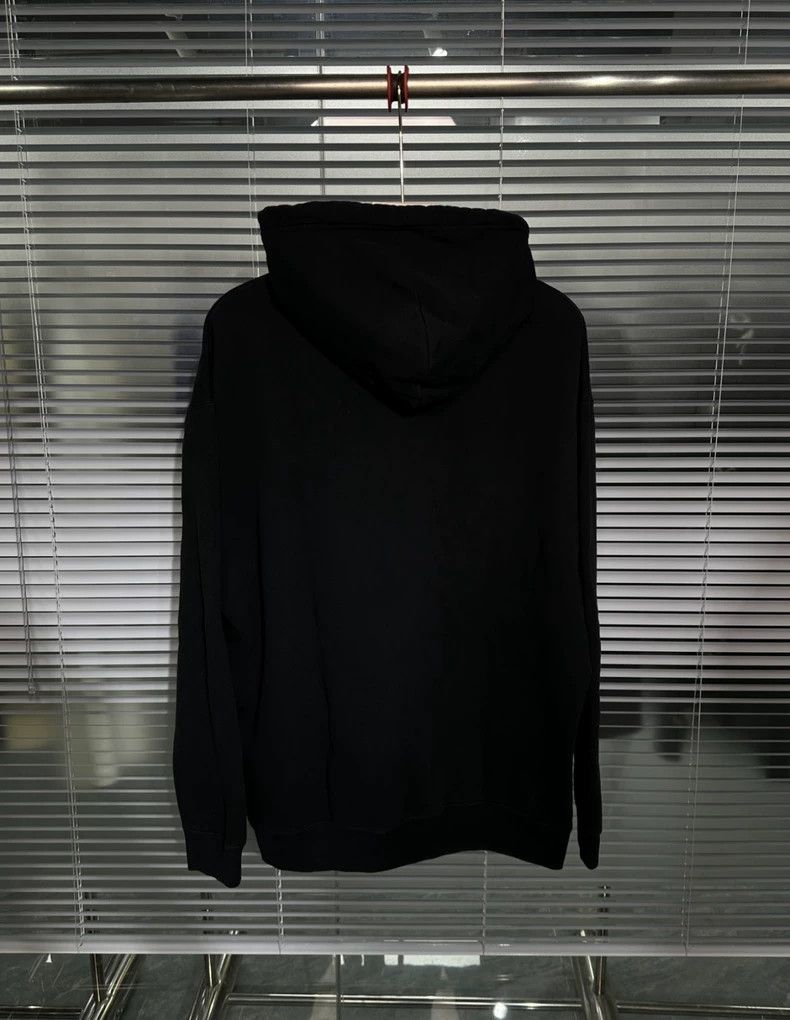 Balenciaga Balenciaga Embroidered Double B Pattern Logo Hoodie, Black Size US S / EU 44-46 / 1 - 4 Thumbnail