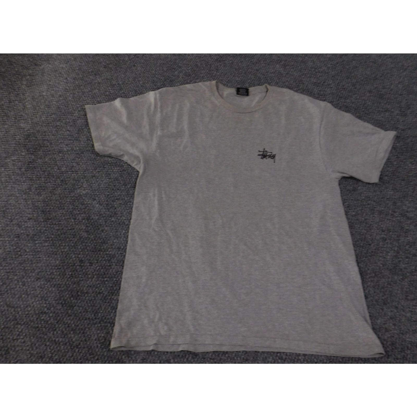Etro Stussy Shirt Mens L Gray Streetwear Logo Tee Skate Surf Shirt Mens Large Gray Streetwear Logo Tee Skate Surf Size US L / EU 52-54 / 3 - 3 Thumbnail