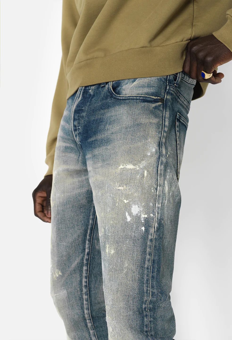 John Elliott JOHN ELLIOT THE CAST 2 SLIM CHARLIE Size US 34 / EU 50 - 6 Thumbnail