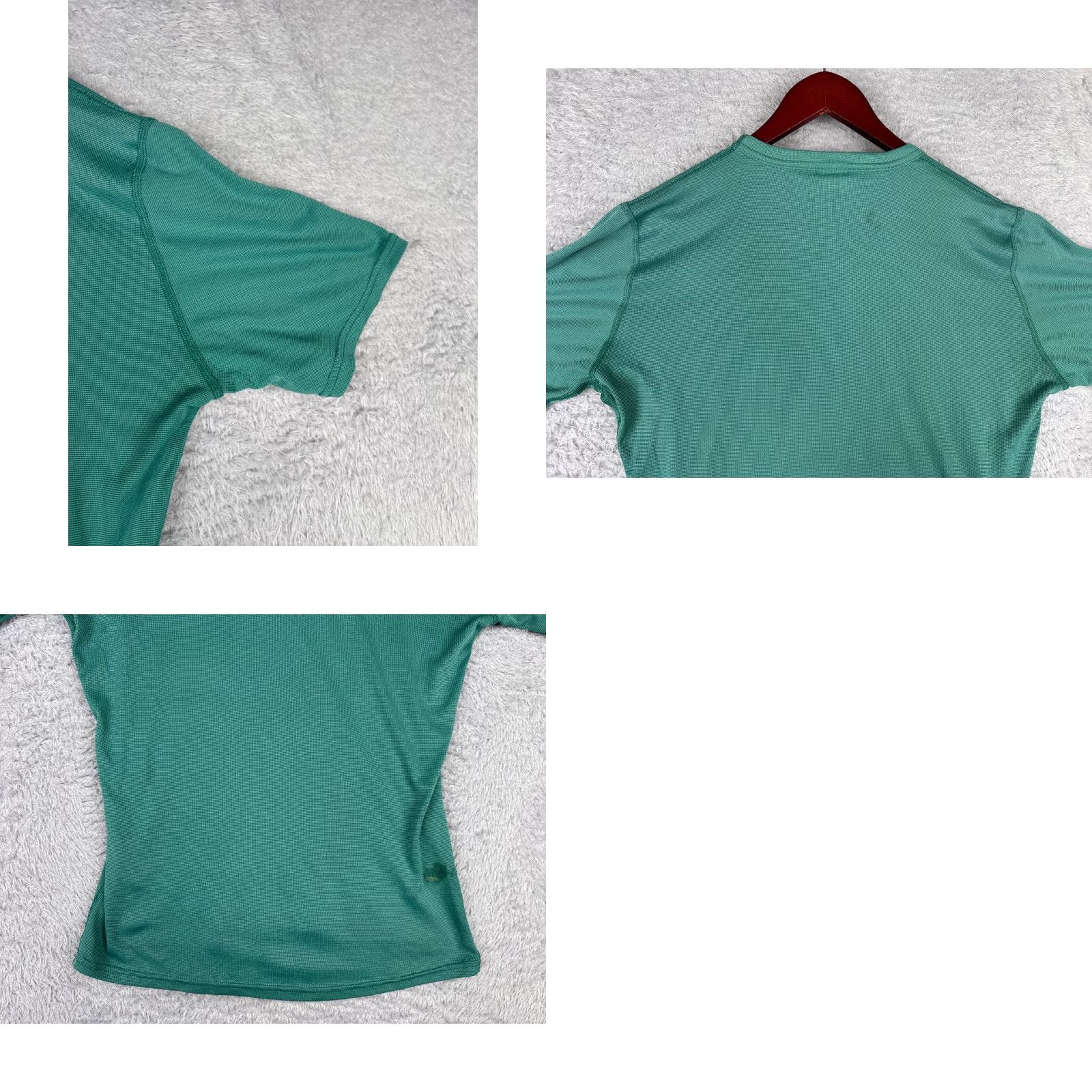 Patagonia VINTAGE Patagonia Shirt Men S Green Capilene Short Sleeve Polyester Layering Size US S / EU 44-46 / 1 - 10 Thumbnail