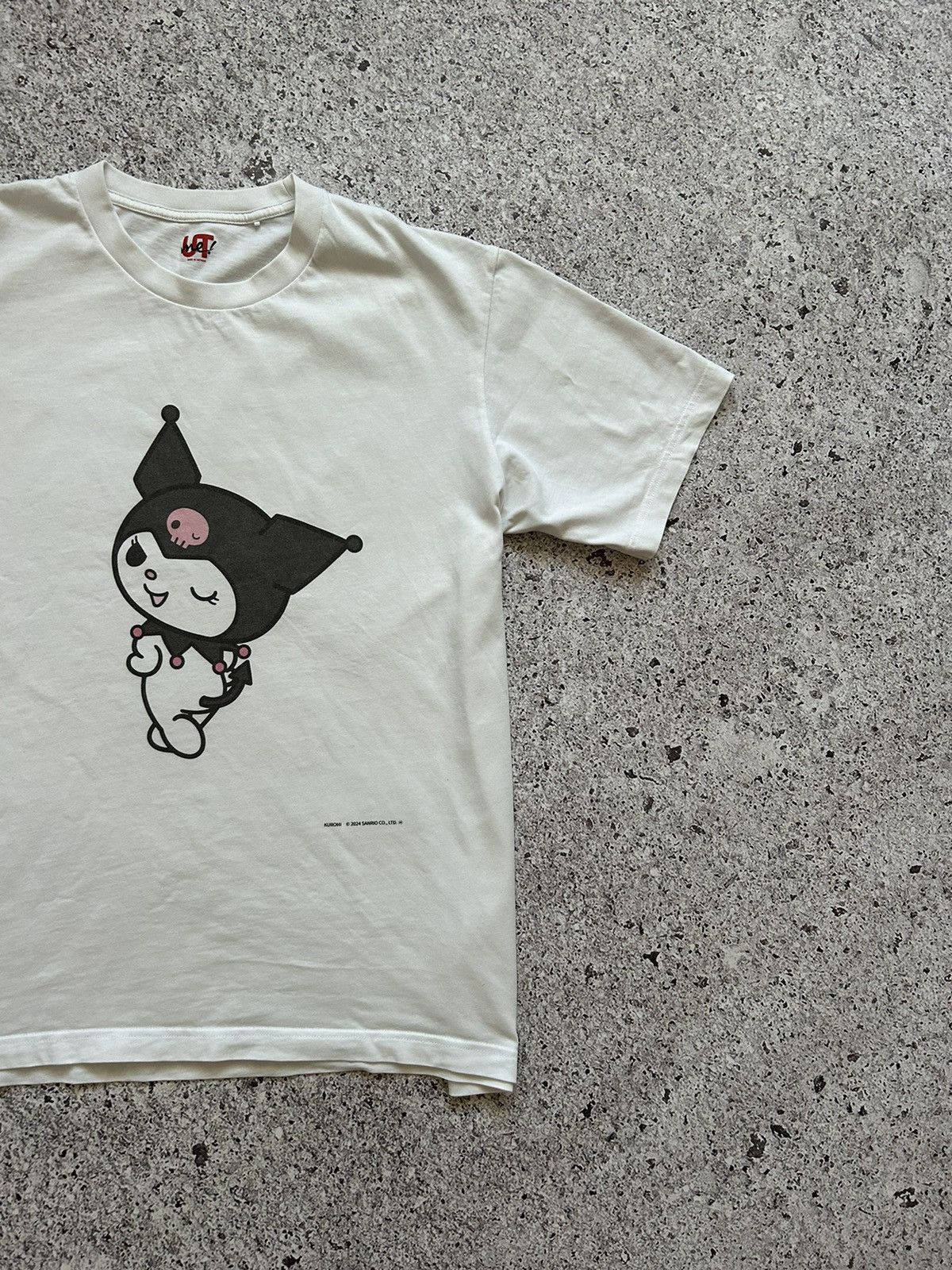 Anime × Japanese Brand × Uniqlo Rare Uniqlo Kuromi Sanrio 2024 Japanese T-Shirt Y2K Hype Size US XL / EU 56 / 4 - 4 Thumbnail