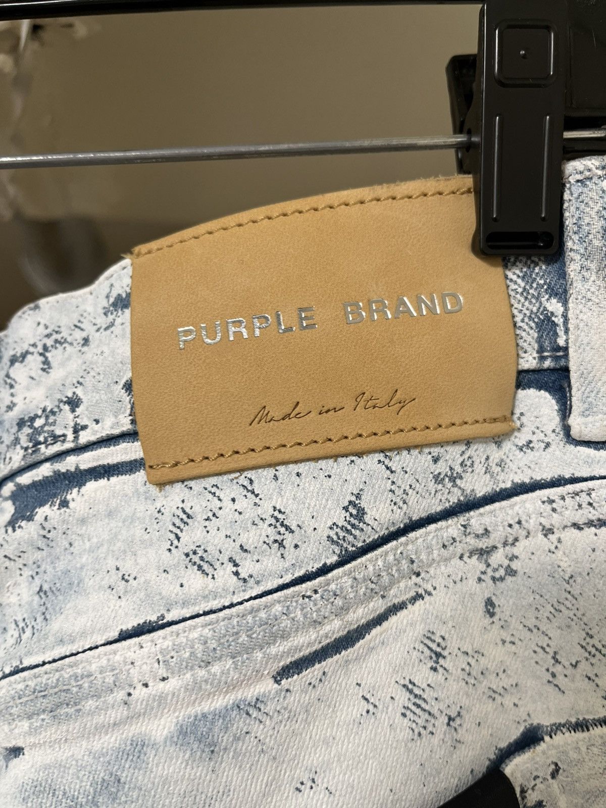 Purple Brand Purple Brand Painted Denim Limited Edition Sz 34 Size US 34 / EU 50 - 8 Thumbnail