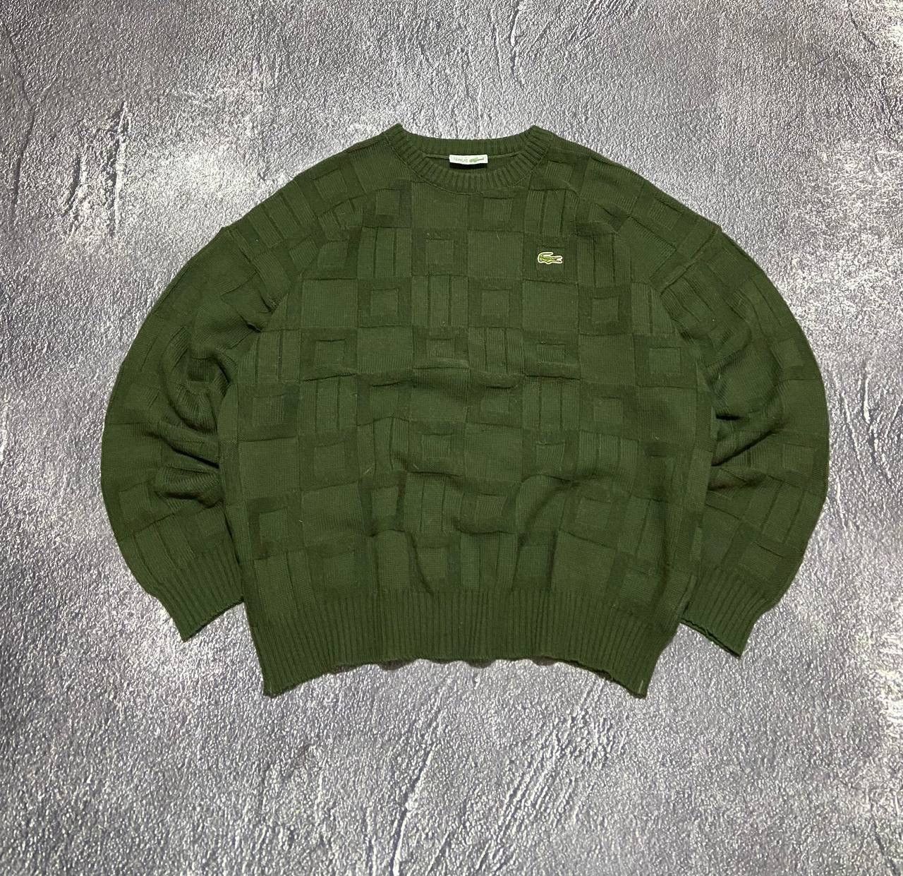 Lacoste Lacoste Runway FW19 - Asymmetrical Knit V-Neck Sweater  