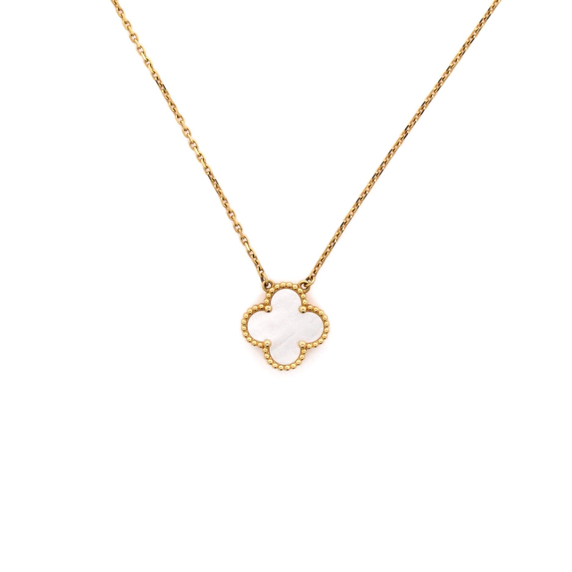Van Cleef & Arpels Vintage Alhambra Pendant Necklace Size ONE SIZE - 1 Thumbnail