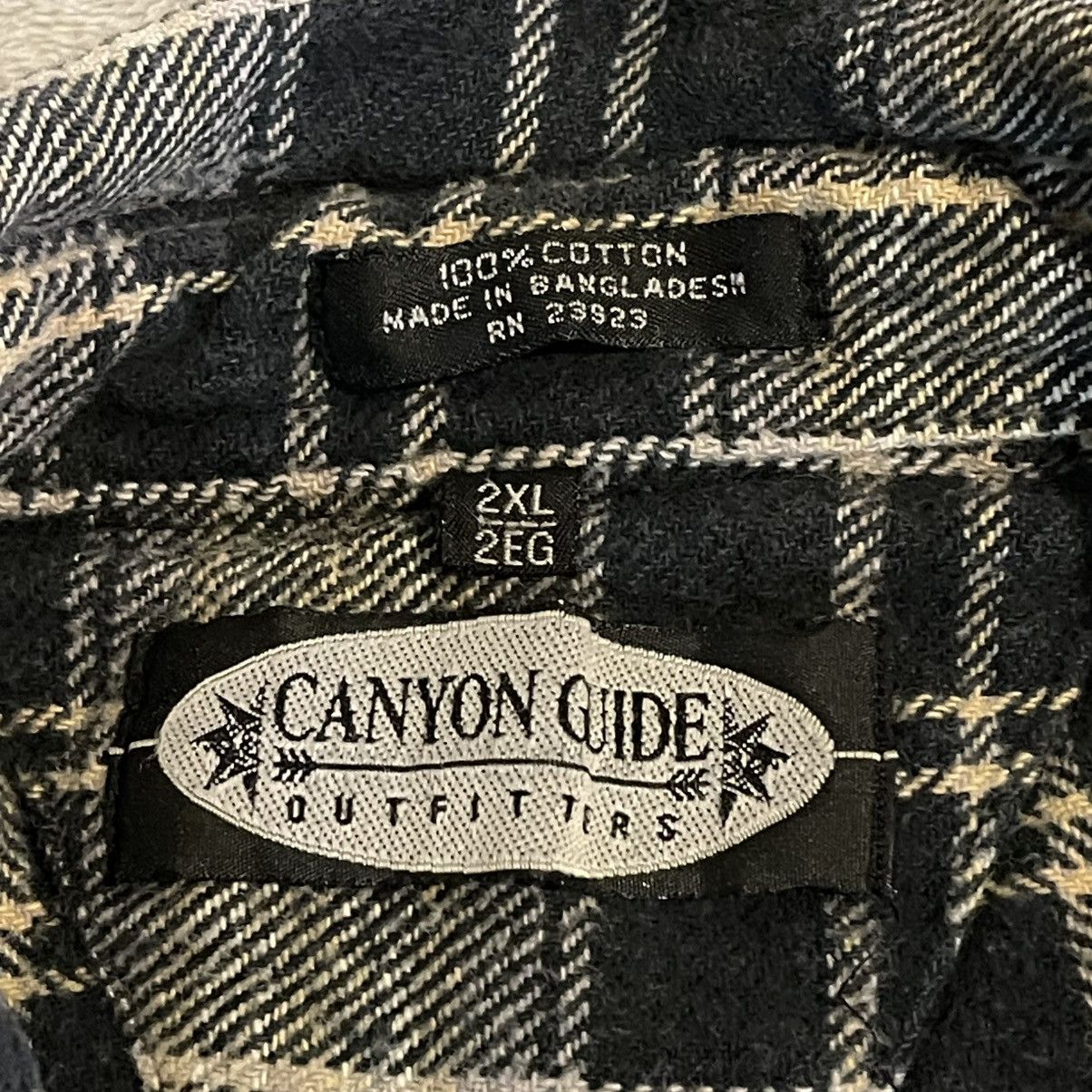 Other Vintage 90s Canyon Guide Outfitters Men 2XL Flannel Shirt Size US XXL / EU 58 / 5 - 3 Thumbnail