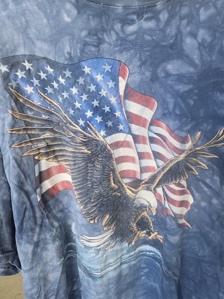 Gildan American Eagle Gildan Tye Dye Tee Size US XXL / EU 58 / 5 - 2 Thumbnail