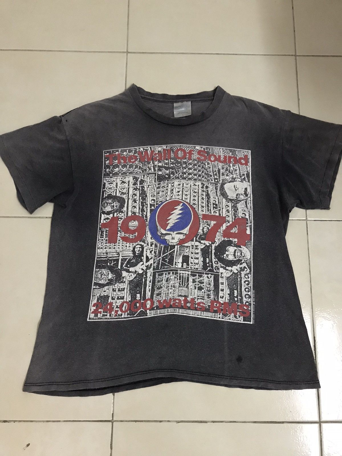 Brockum Vintage Grateful Dead 1974 The Wall Of Sound T-Shirt GDL L Size US L / EU 52-54 / 3 - 7 Thumbnail