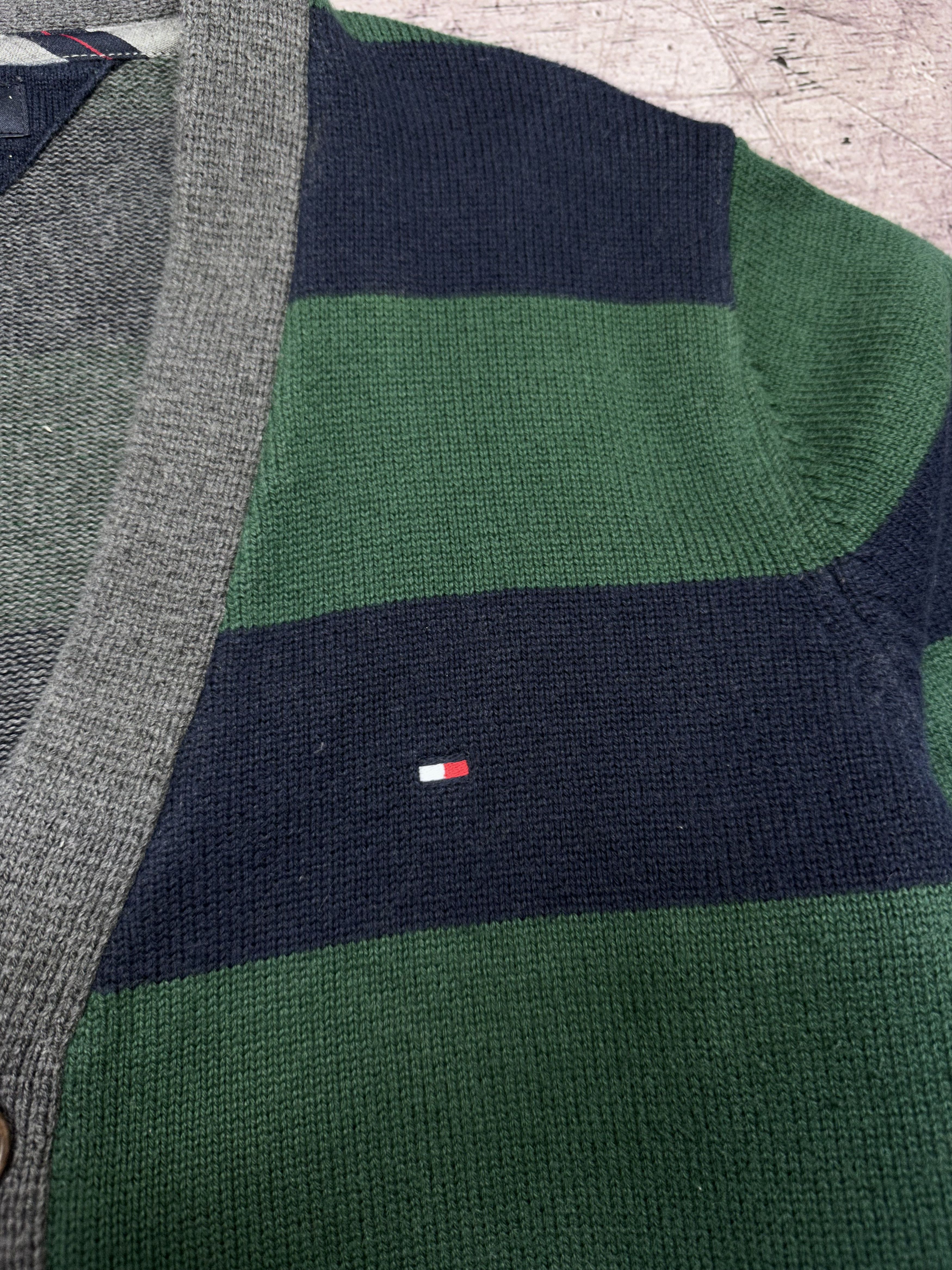 Tommy Hilfiger Tommy Hilfiger Vintage Mens Cardigan Sweater Size US L / EU 52-54 / 3 - 3 Thumbnail