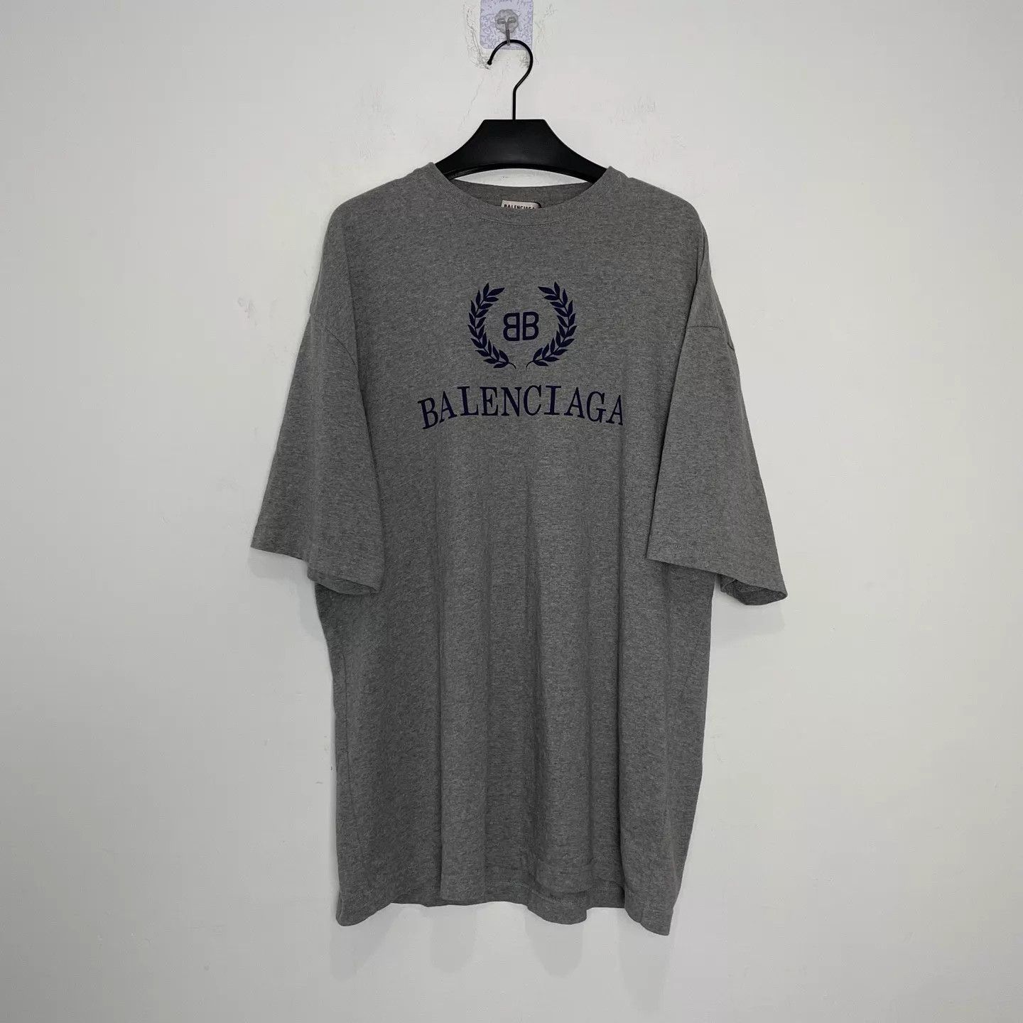 Balenciaga Balenciaga Mosaic Double B Short Sleeve Shirt-2505