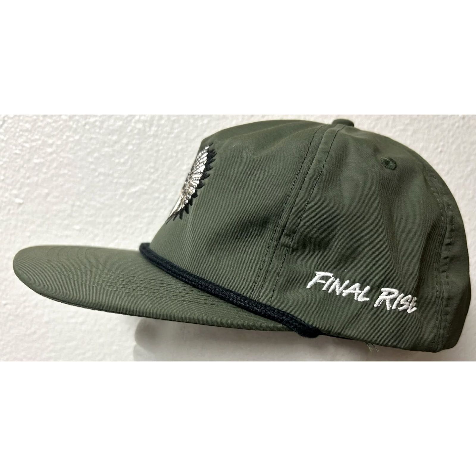 Native Brist Blanks Final Rise Eagle Wearing Headdress Snapback Hat Unisex Adults One Size Multicolor Snapback 80s 90s Animals Mens Womens Size ONE SIZE - 4 Thumbnail
