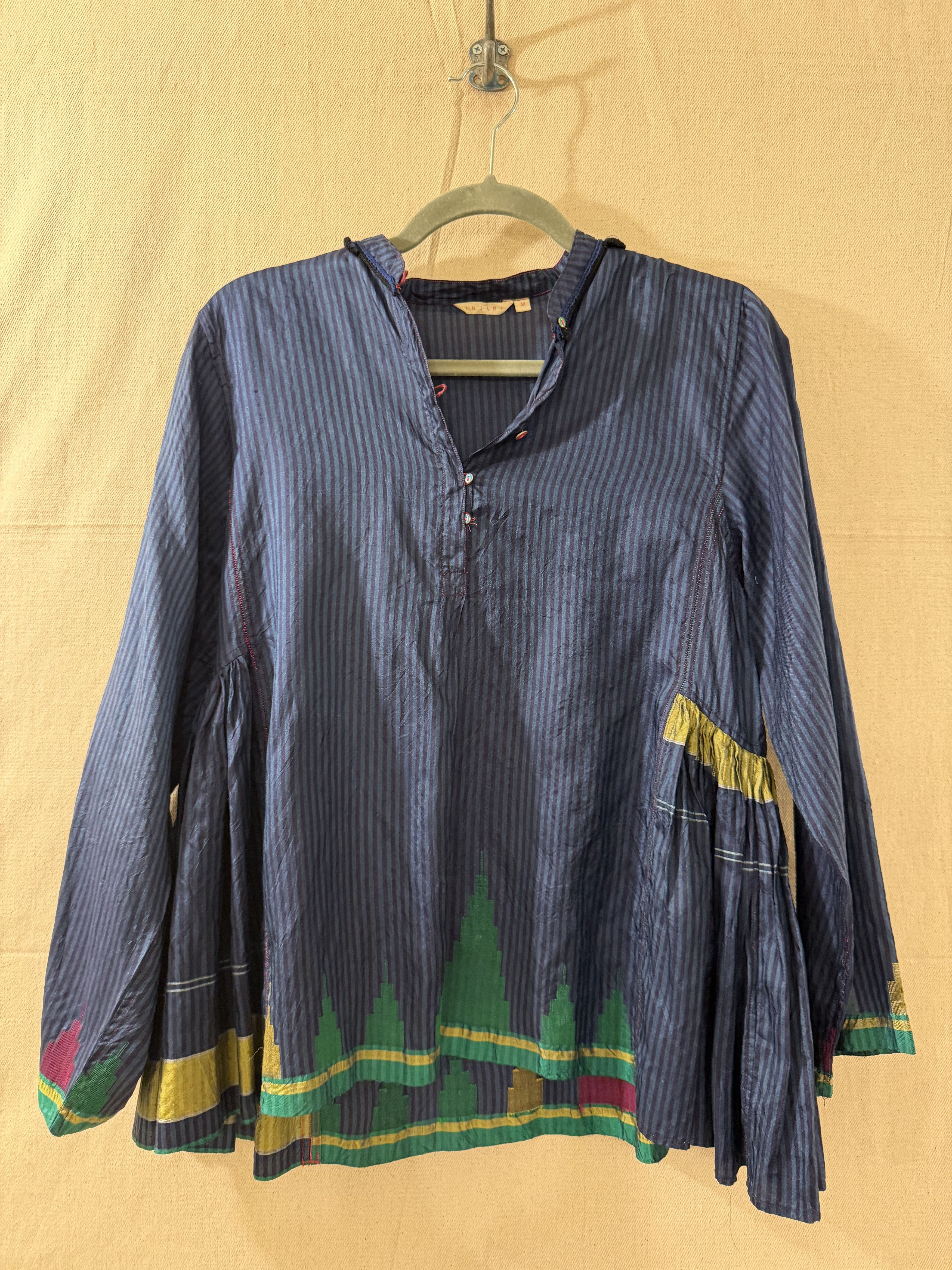 Other Injiri handwoven striped gathered top Size M / US 6-8 / IT 42-44 - 1 Thumbnail