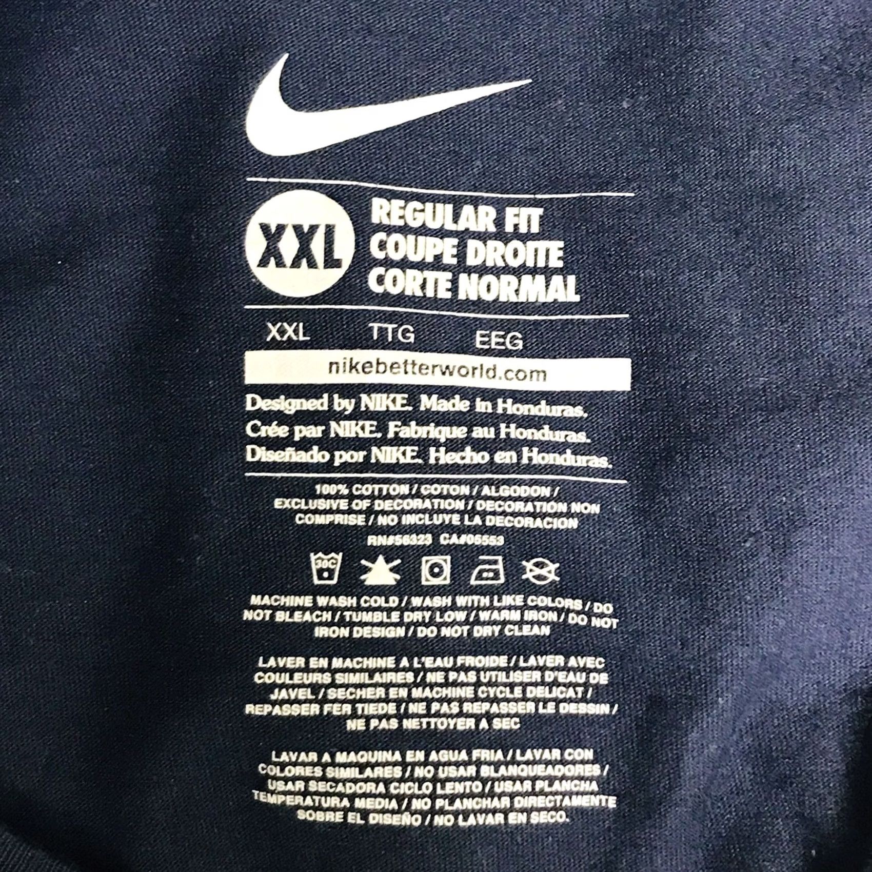Nike Nike Men T-Shirt Baseball MLB Graphic Short Sleeve Crewneck 2XL Dark Blue Boston Red Sox Shirts Mens Size US XXL / EU 58 / 5 - 2 Thumbnail