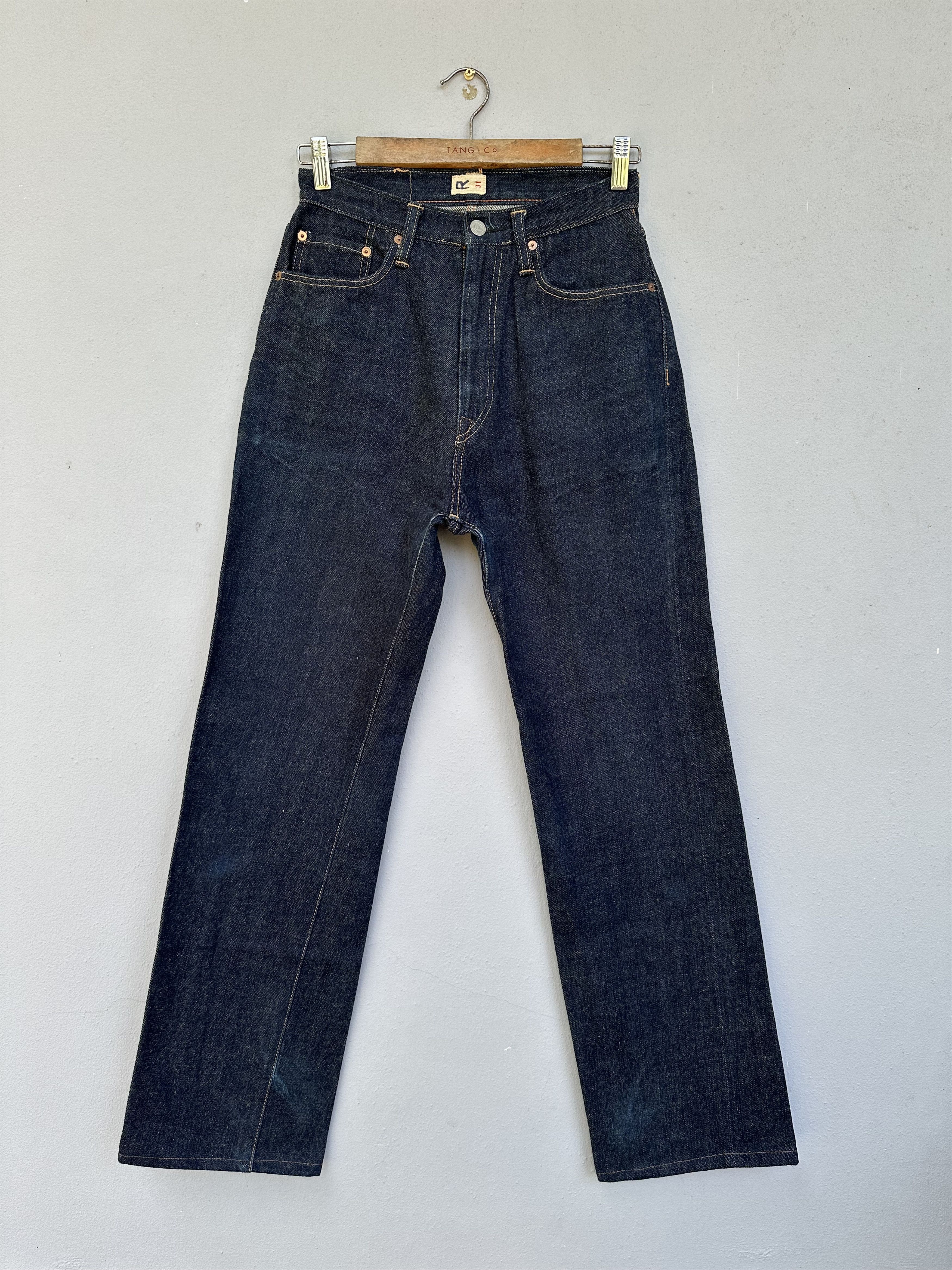 Japanese Brand R 45RPM STUDIO Two Rooster Brand Denim Jeans