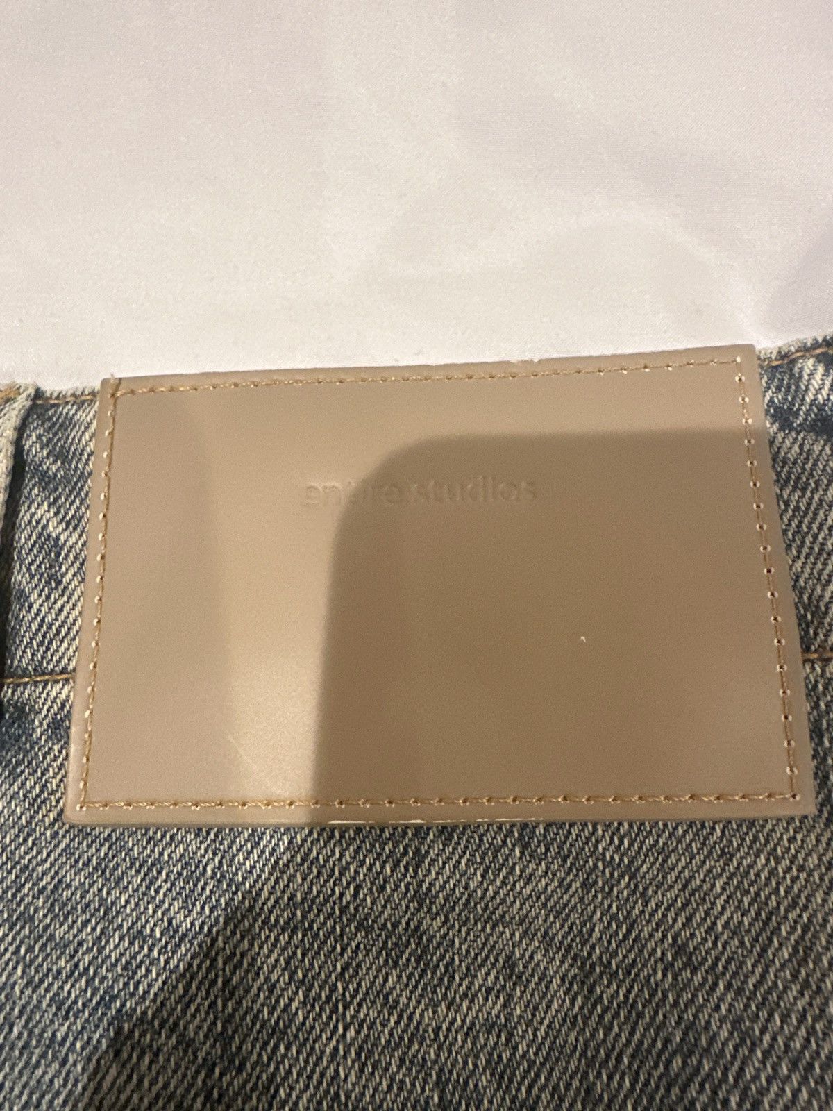 Entire Studios Entire Studios Blue Heavy Denim Cargos Size US 32 / EU 48 - 3 Thumbnail