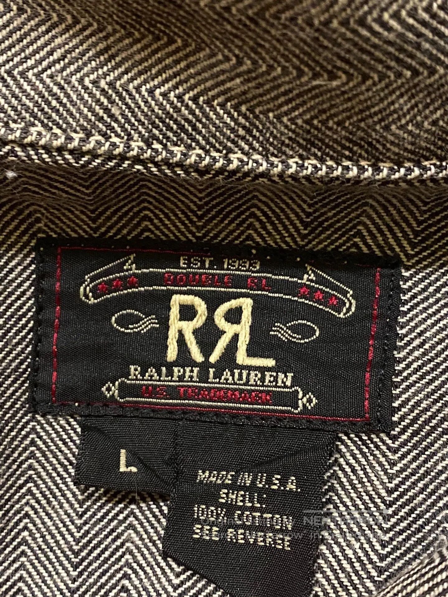 RRL Ralph Lauren rare vintage double rl gray jacket. Size US M / EU 48-50 / 2 - 8 Thumbnail