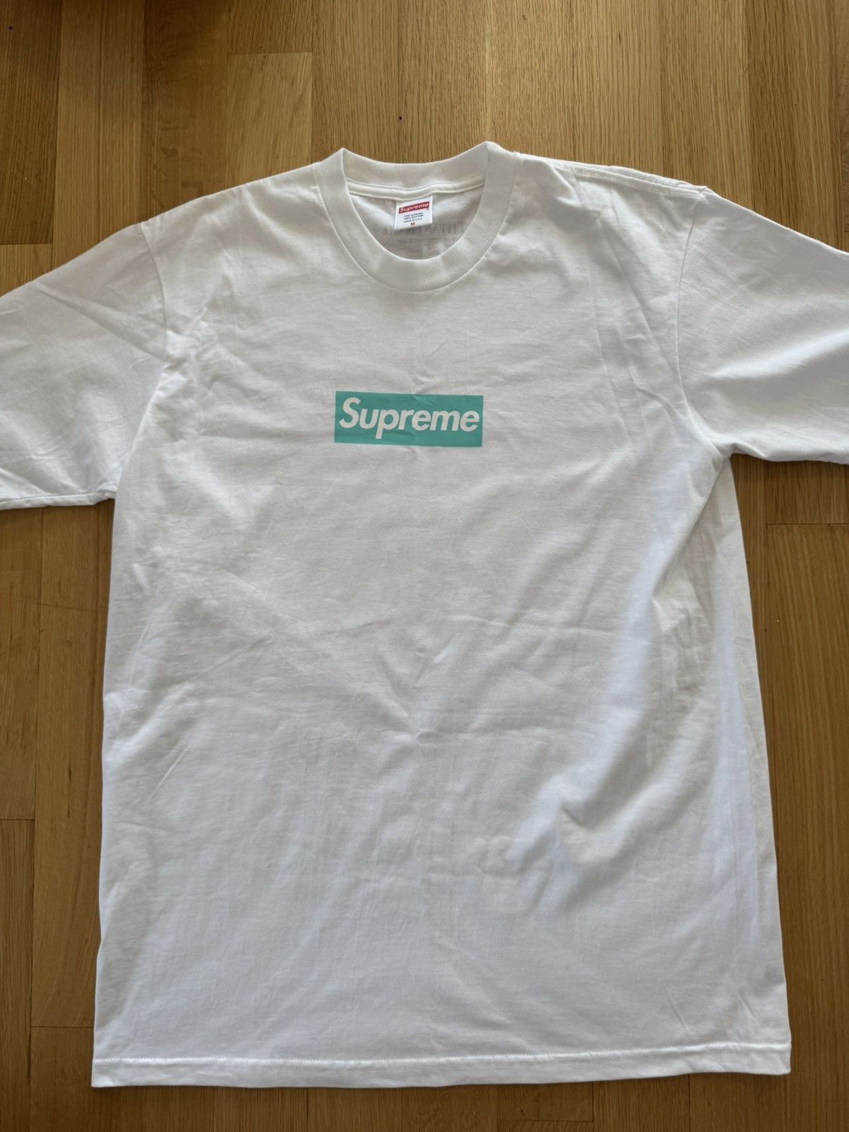 Supreme Tiffany & Co. Box Logo Tee White シュプリーム Supreme シュプリーム 21FW Tiffany & Co. Box Logo Tee