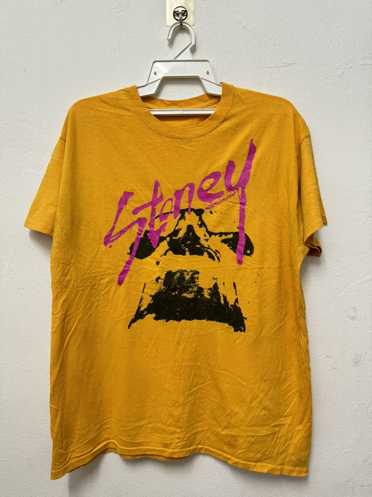 Band Tees × Rap Tees Post Malone Stoney Album Music Raptees American Size US L / EU 52-54 / 3 - 1 Thumbnail