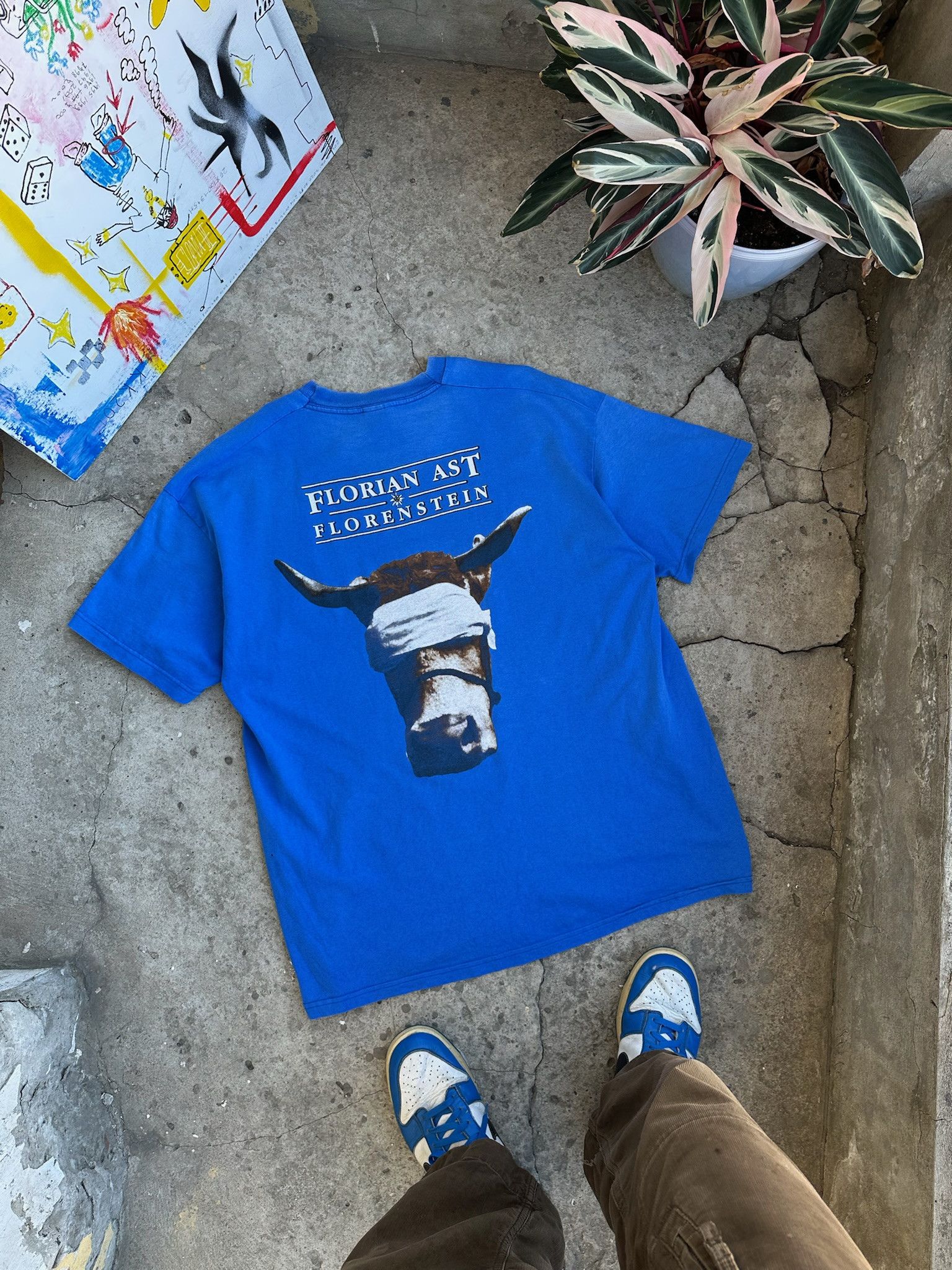 Band Tees VINTAGE 90s FLORIAN AST T SHIRT Size US XL / EU 56 / 4 - 7 Thumbnail