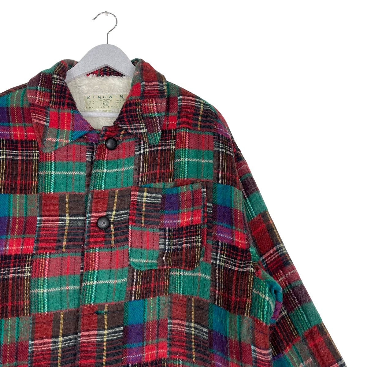 45rpm × Indigo × Japanese Brand 💥KINGWIN PATCHWORK WORKER INSPIRED KAPITAL Size US XXL / EU 58 / 5 - 6 Thumbnail
