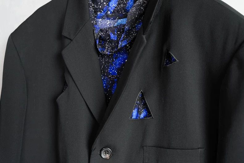Yohji Yamamoto Yohji Yamamoto 92SS triangular cutout jacket 2505-Nextarrow Size US M / EU 48-50 / 2 - 3 Thumbnail