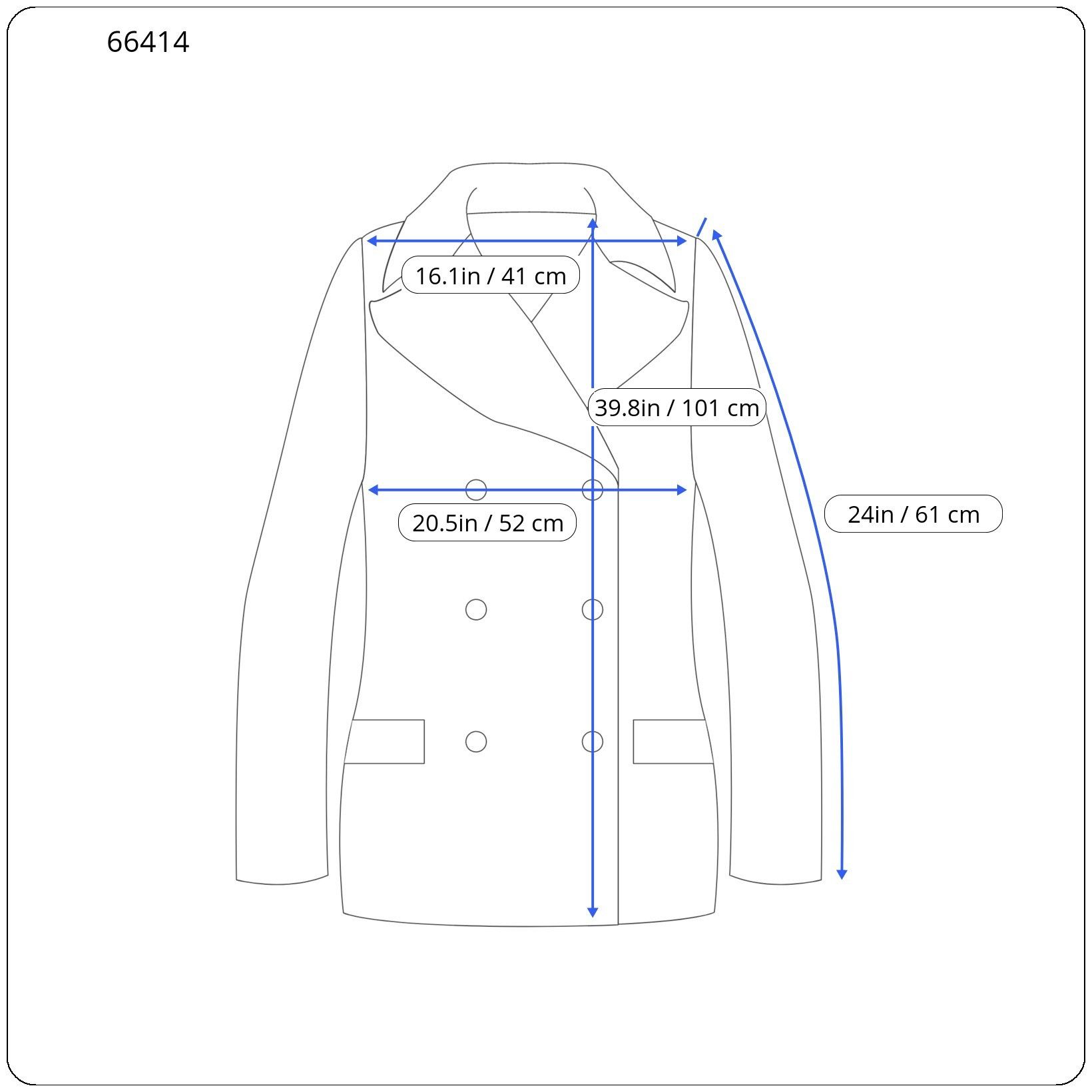 Sandro SANDRO Gulian Coat Women EU 38 Wool Blend Double Breasted Size M / US 6-8 / IT 42-44 - 3 Thumbnail