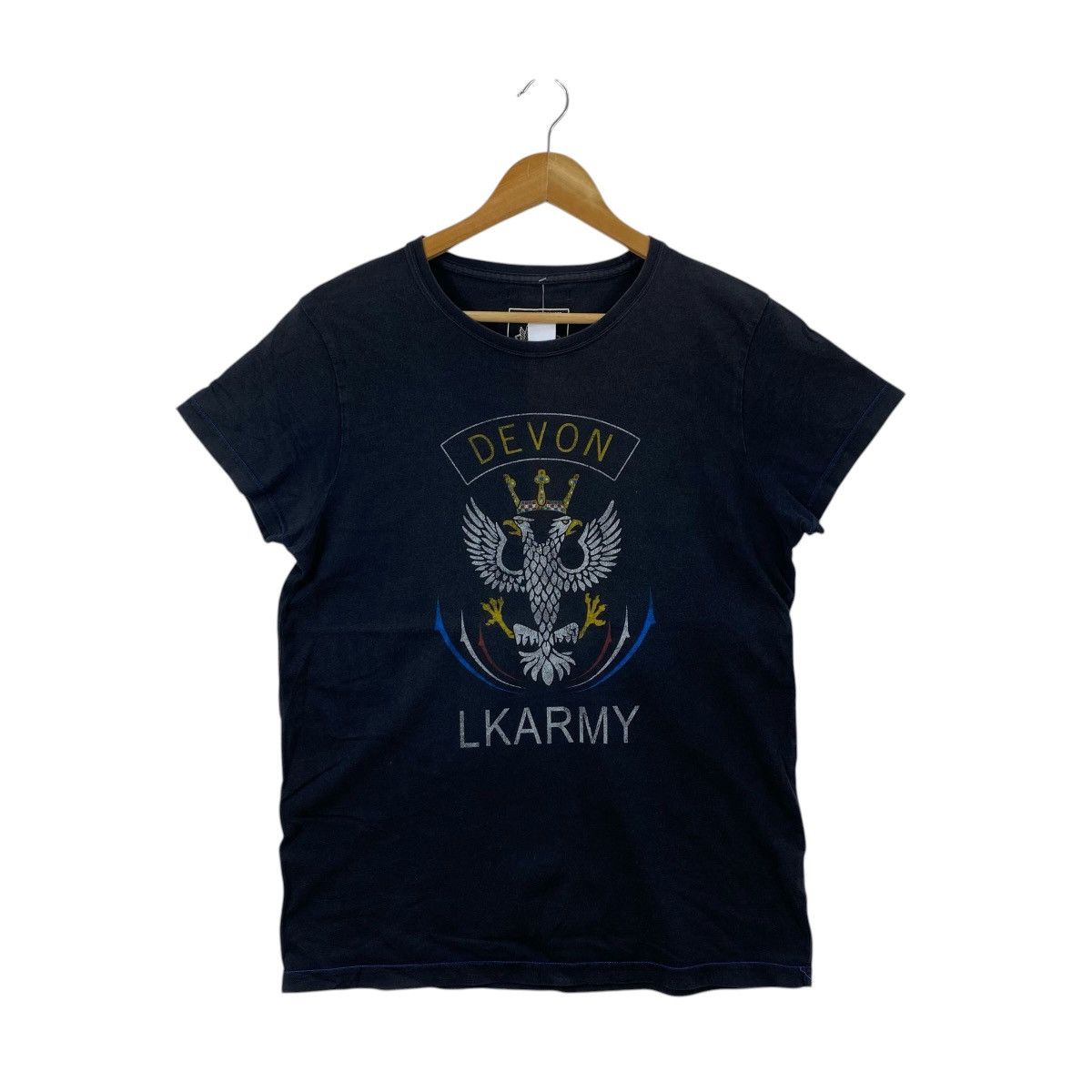 Neighborhood Luker by Neighborhood LK Army Eagle Tee Black Medium Japan Size US M / EU 48-50 / 2 - 1 Thumbnail
