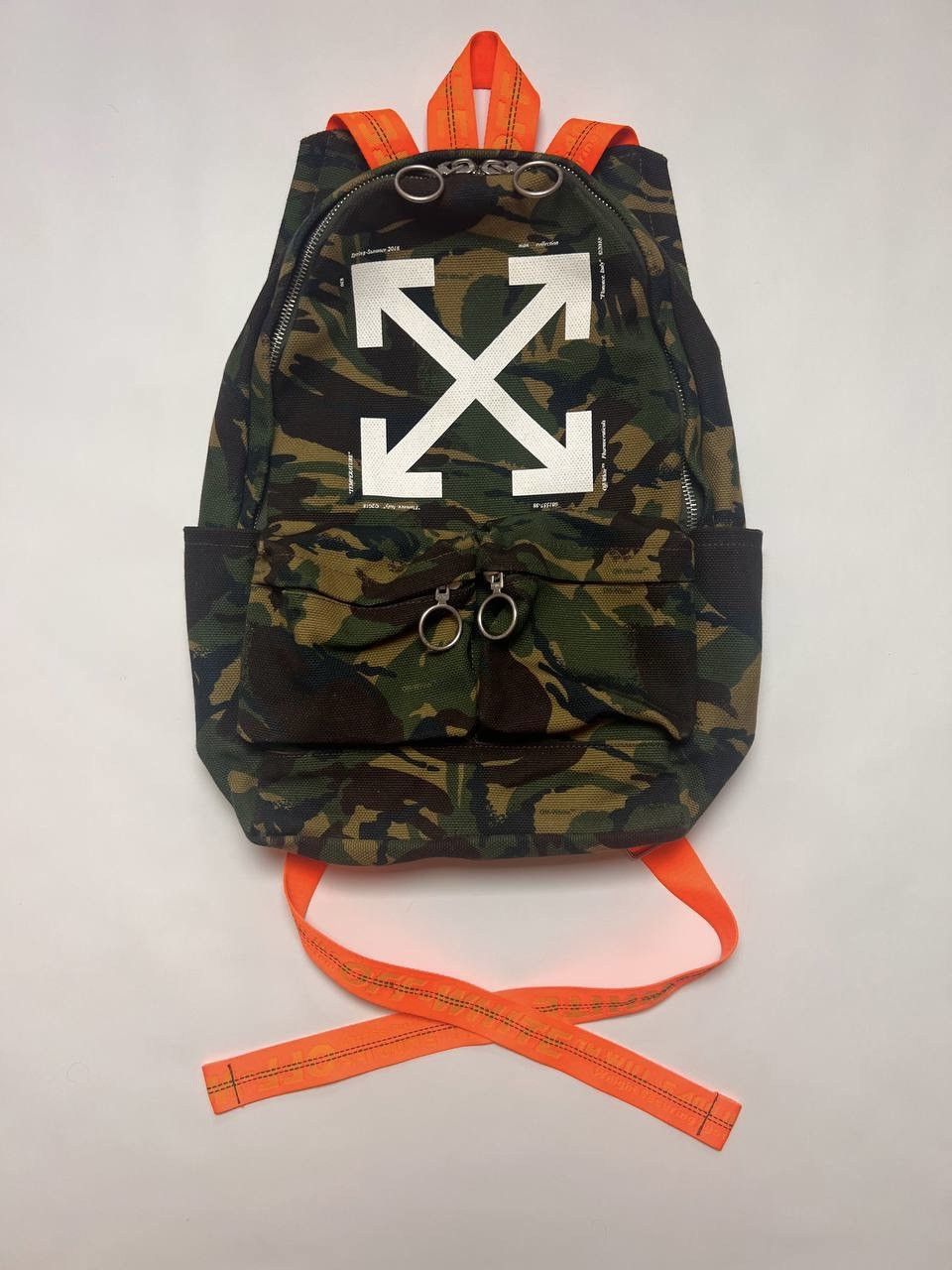Off-White NWT🏷️ Off-White Multicolour Camouflage Backpack Size ONE SIZE - 2 Thumbnail