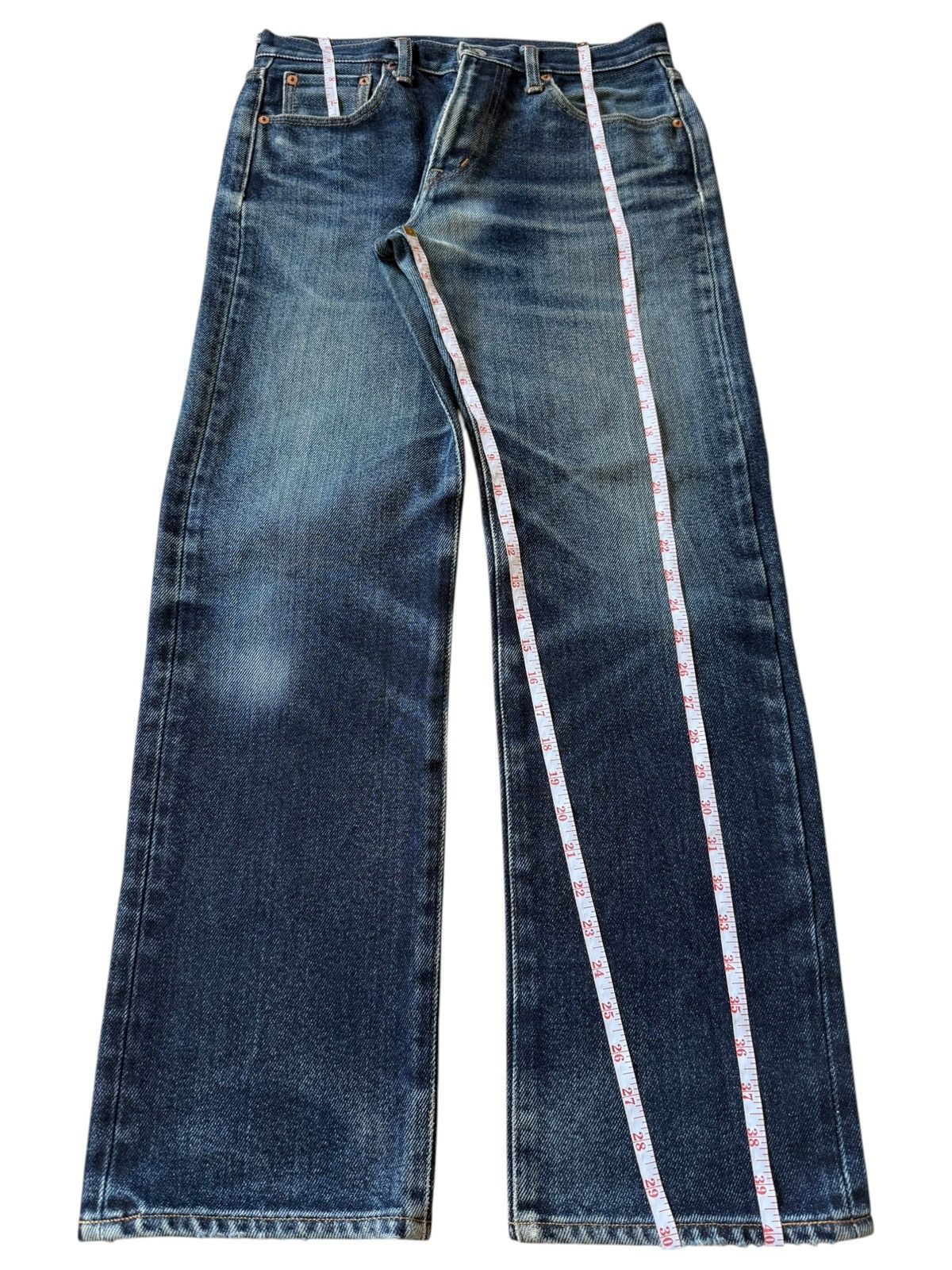 Iron Heart Vintage Japanese Iron Heart 21 Oz Loose Jeans Size US 31 - 7 Thumbnail